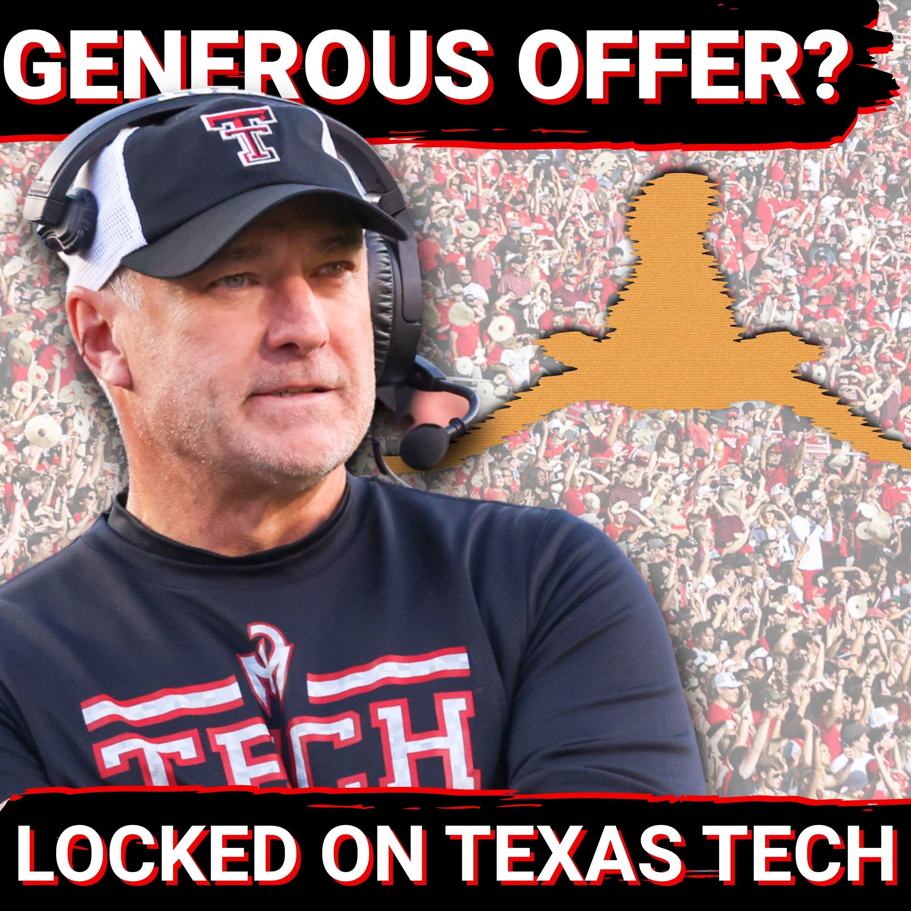 NOBLE: Joey McGuire offers to help Texas improve its strength of schedule | Locked On Texas Tech episode artwork