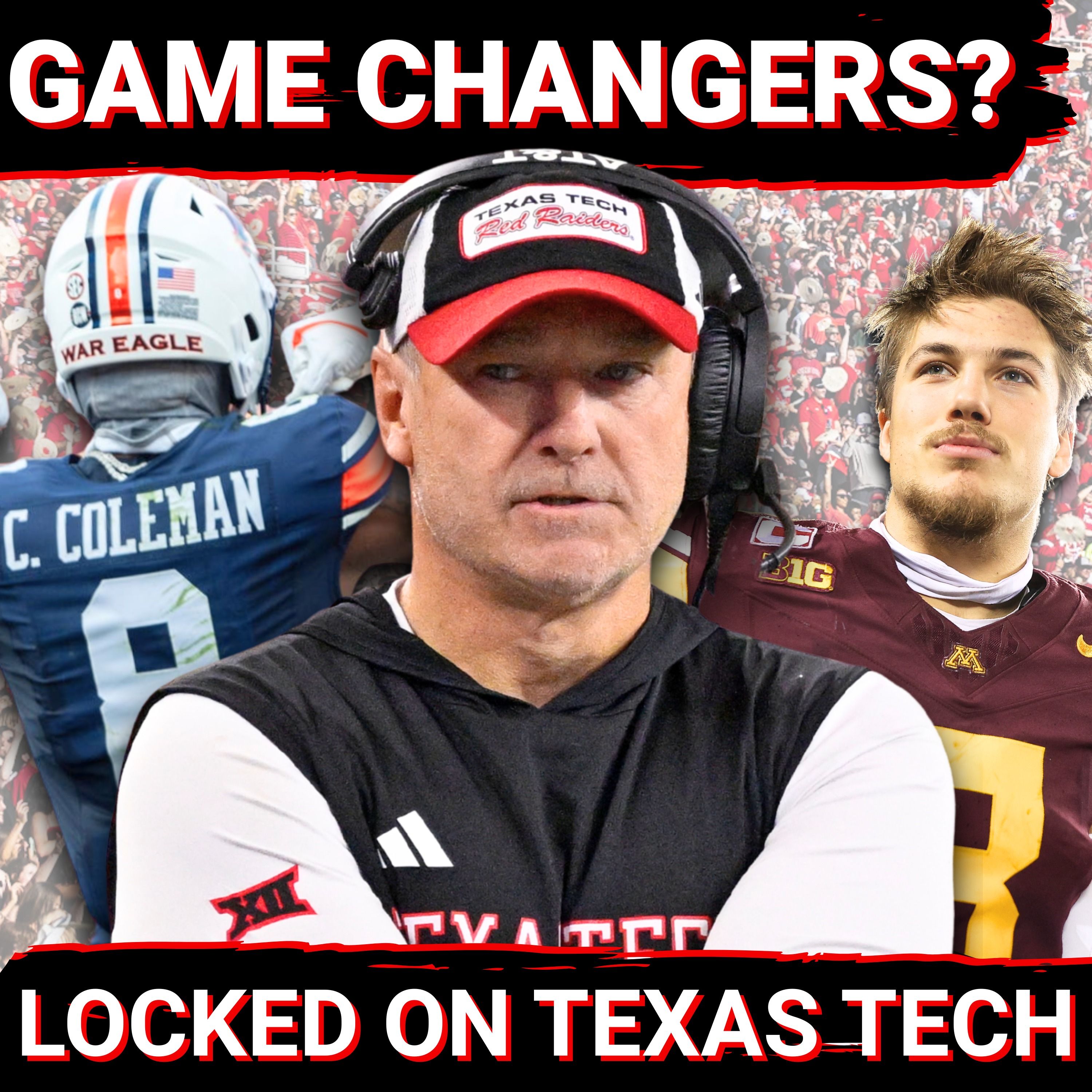 BIG FISH: Texas Tech TRANSFER HUNT stirs up a portal STORM - Who's Next? | Texas Tech Podcast