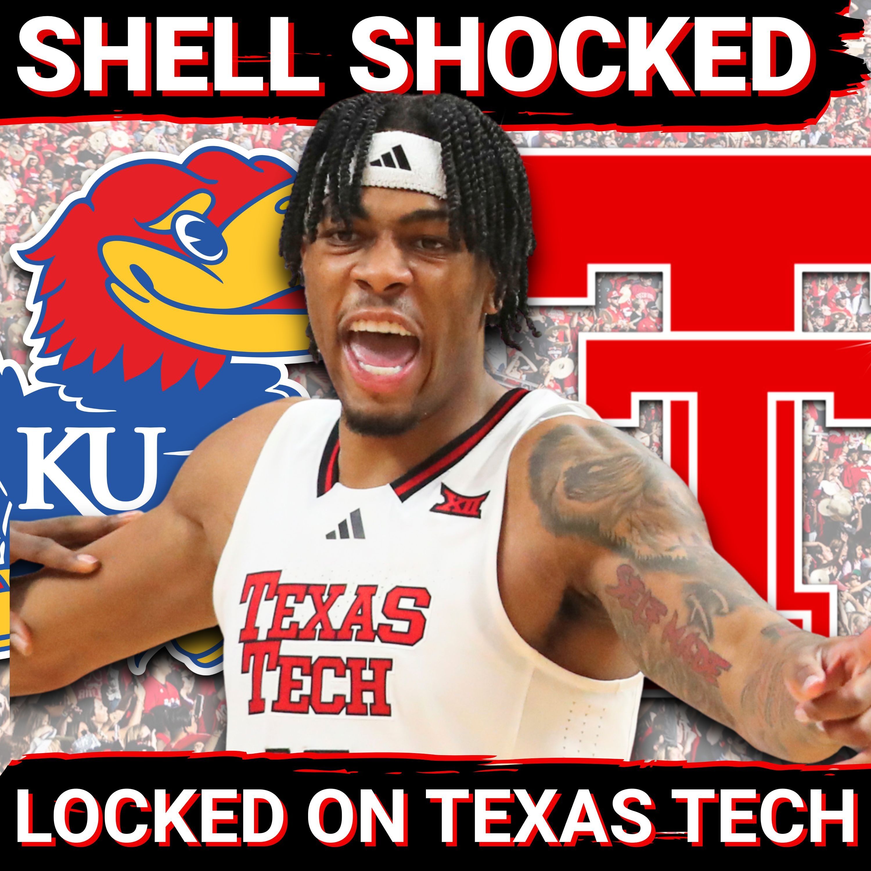 SHOCKER: Christian Anderson sidelined, Red Raiders BATTLE, Kansas STEALS A WIN | Texas Tech Podcast