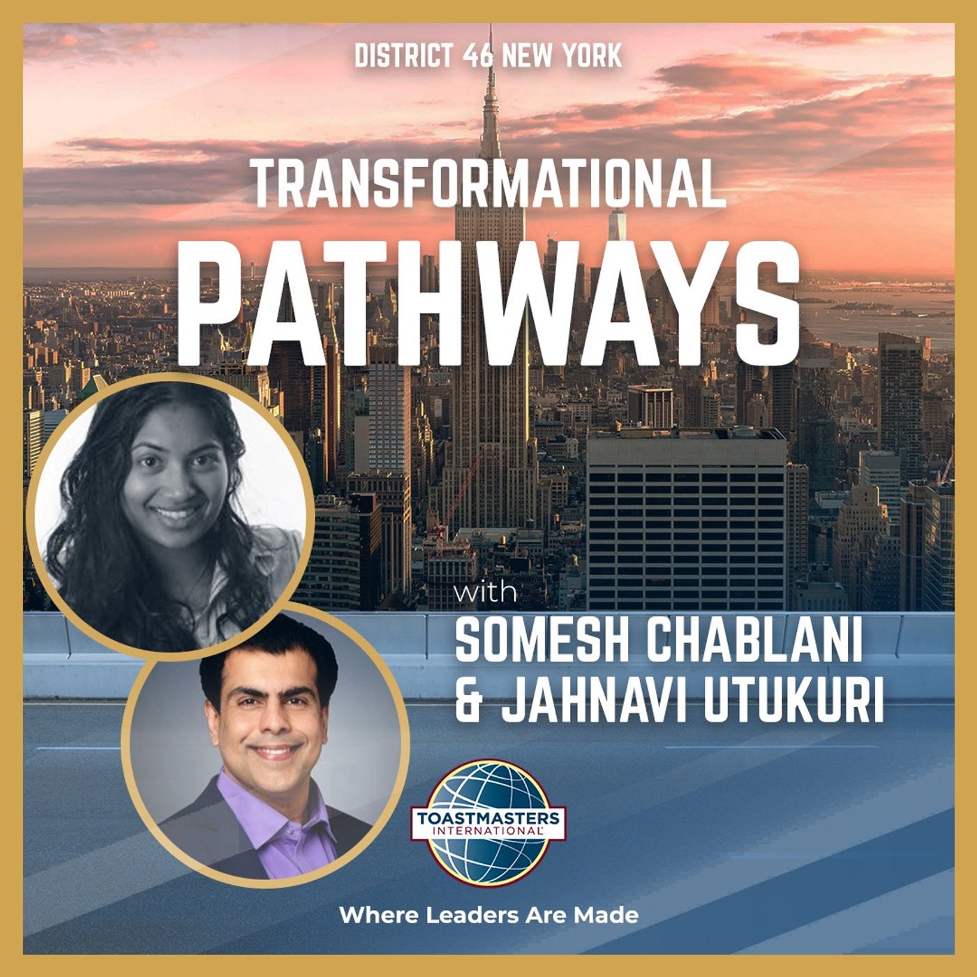 Episode 27 - How Speaking Can Define Leadership with Somesh Chablani & Jahnavi Utukuri