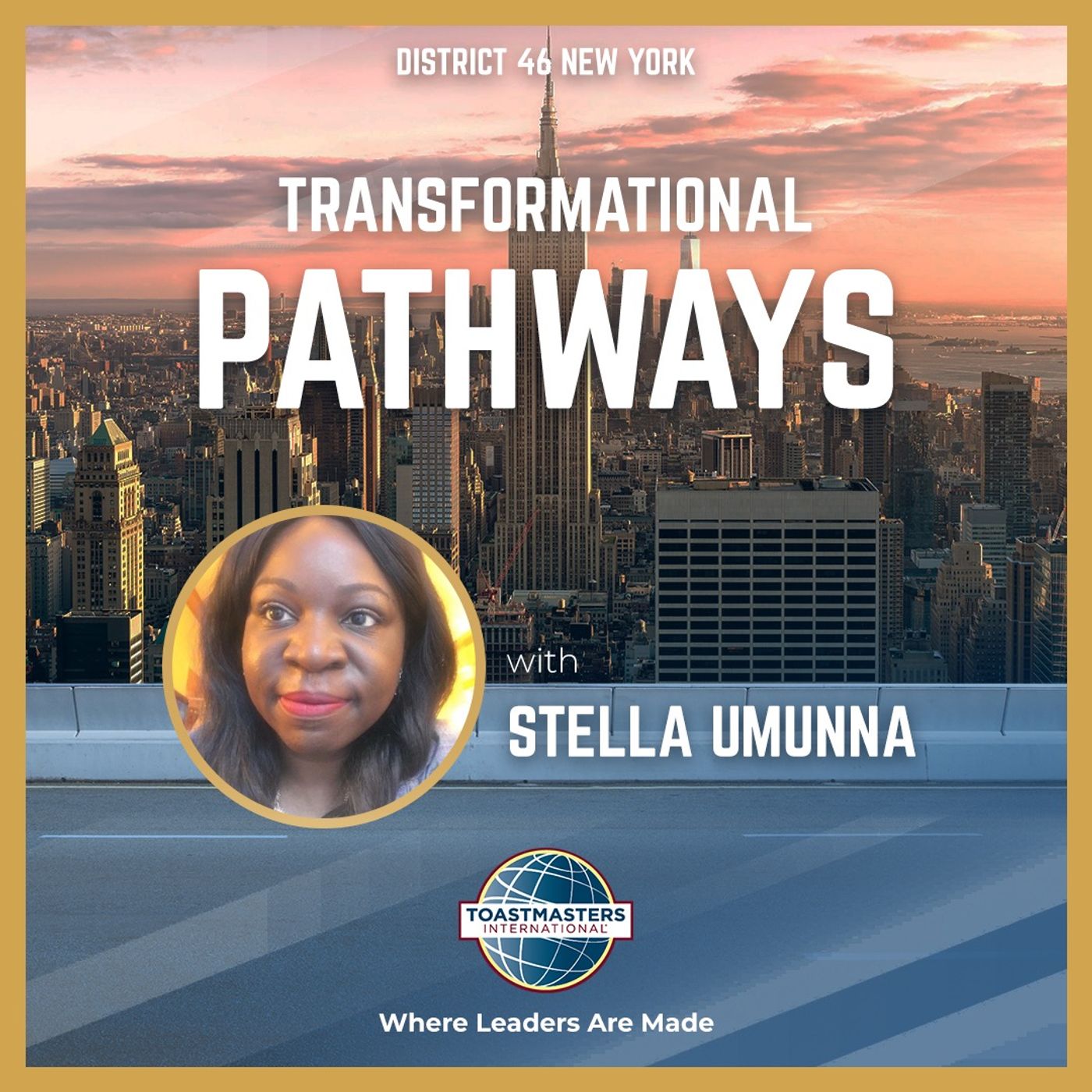 Episode 32 - How Toastmasters Can Help You Find And Use Your Voice with Stella Umunna
