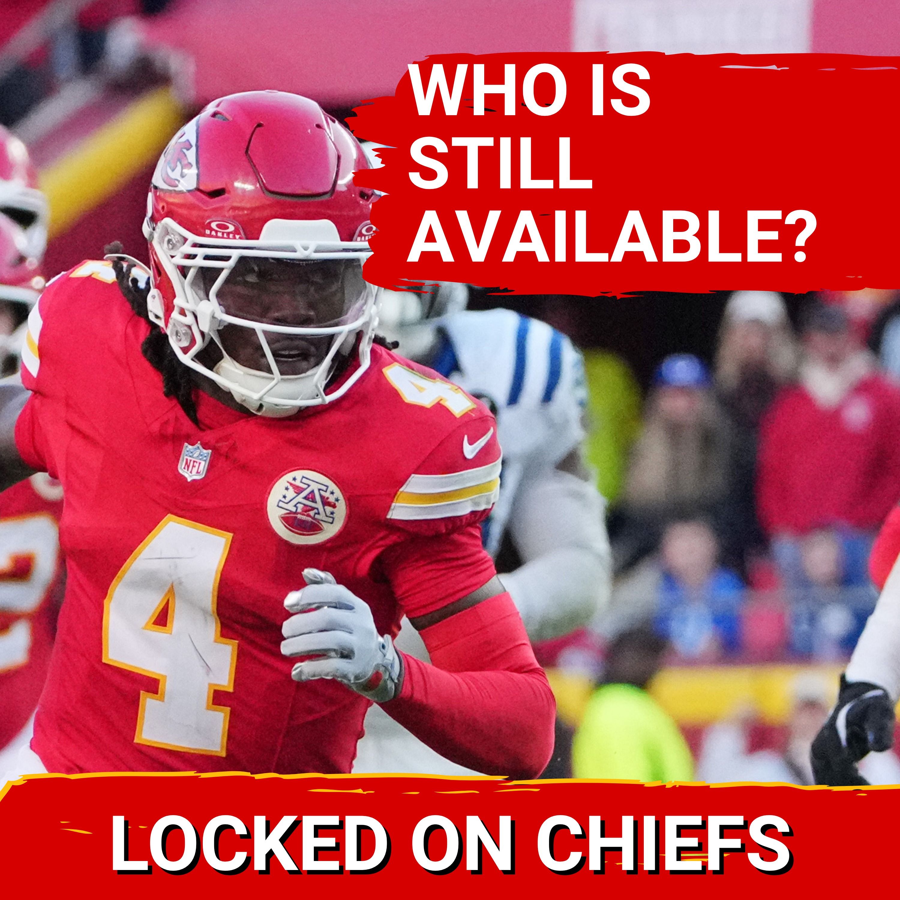 Rashee Rice ABSENCE Could Leave Chiefs HUNTING Free Agent for Solutions! — Locked On Chiefs - Daily Podcast On The Kansas City Chiefs cover