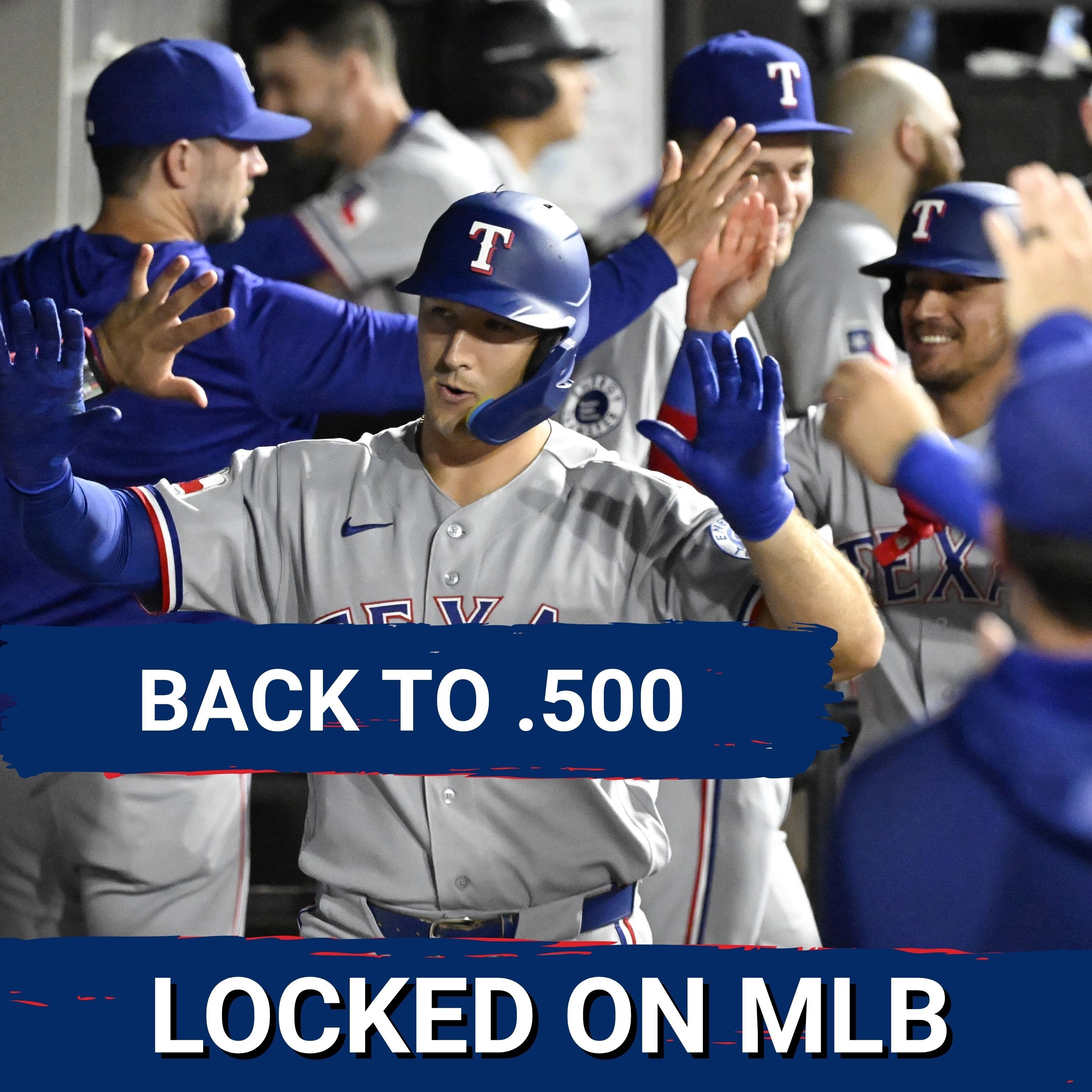 BACK TO .500 - Texas Rangers and Cleveland Guardians MOVE UP Plus Giancarlo Stanton's Legacy episode artwork