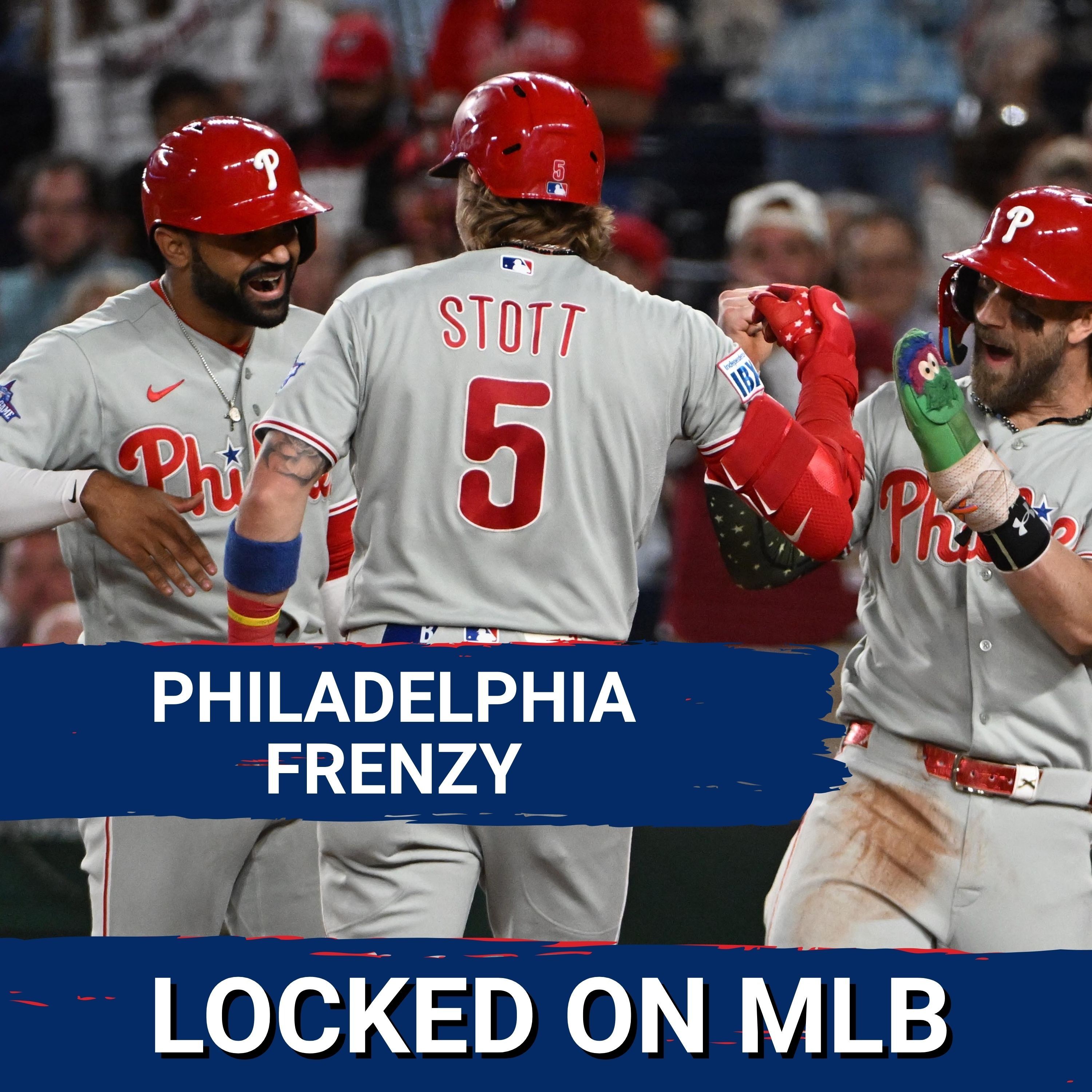 PHILADELPHIA FRENZY - Bryson Stott and Brandon Marsh POWER Insane Phillies Ninth-Inning Comeback episode artwork