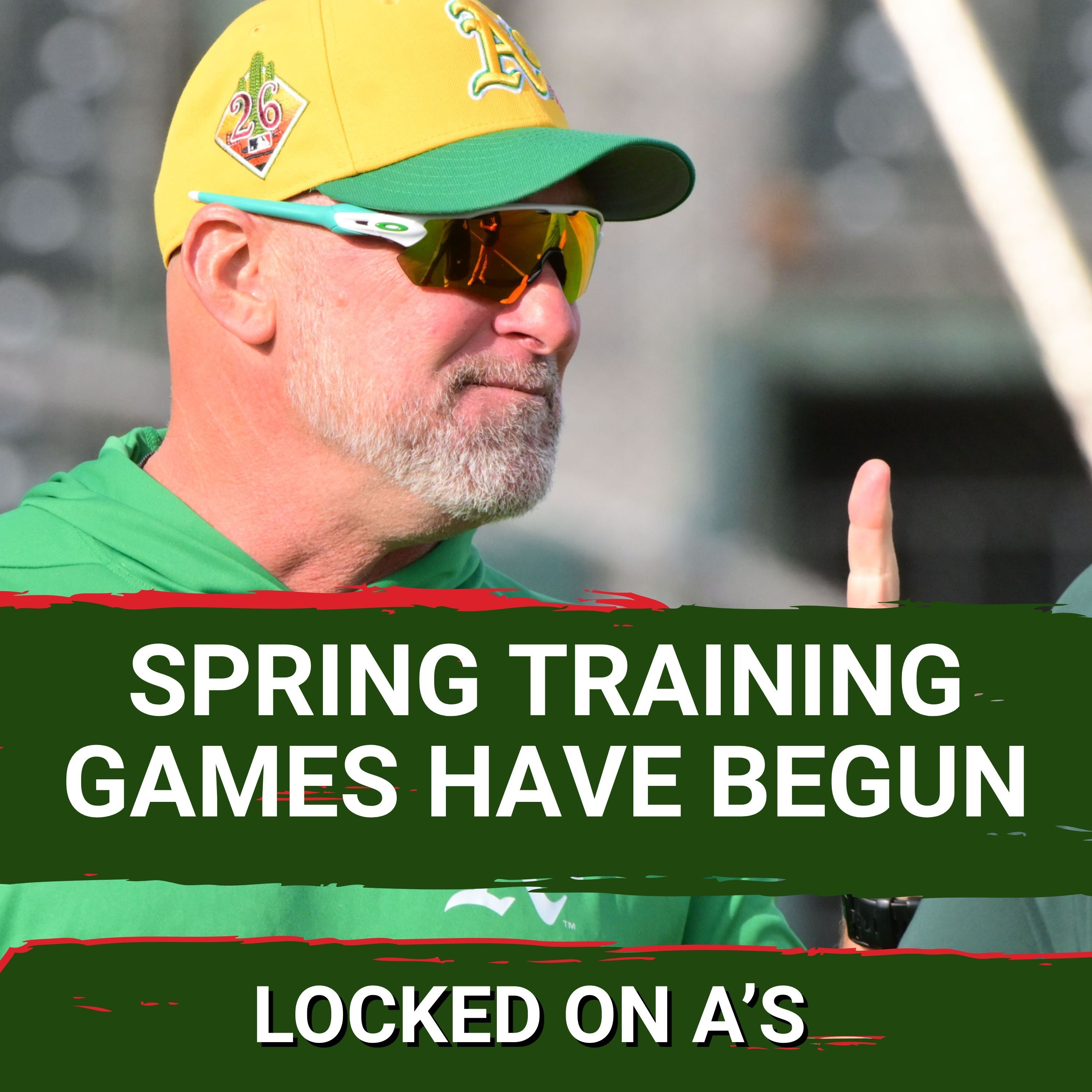 PLAY BALL: A's Have Two Sloppy Spring Training Games Plus Bob Melvin's Legacy