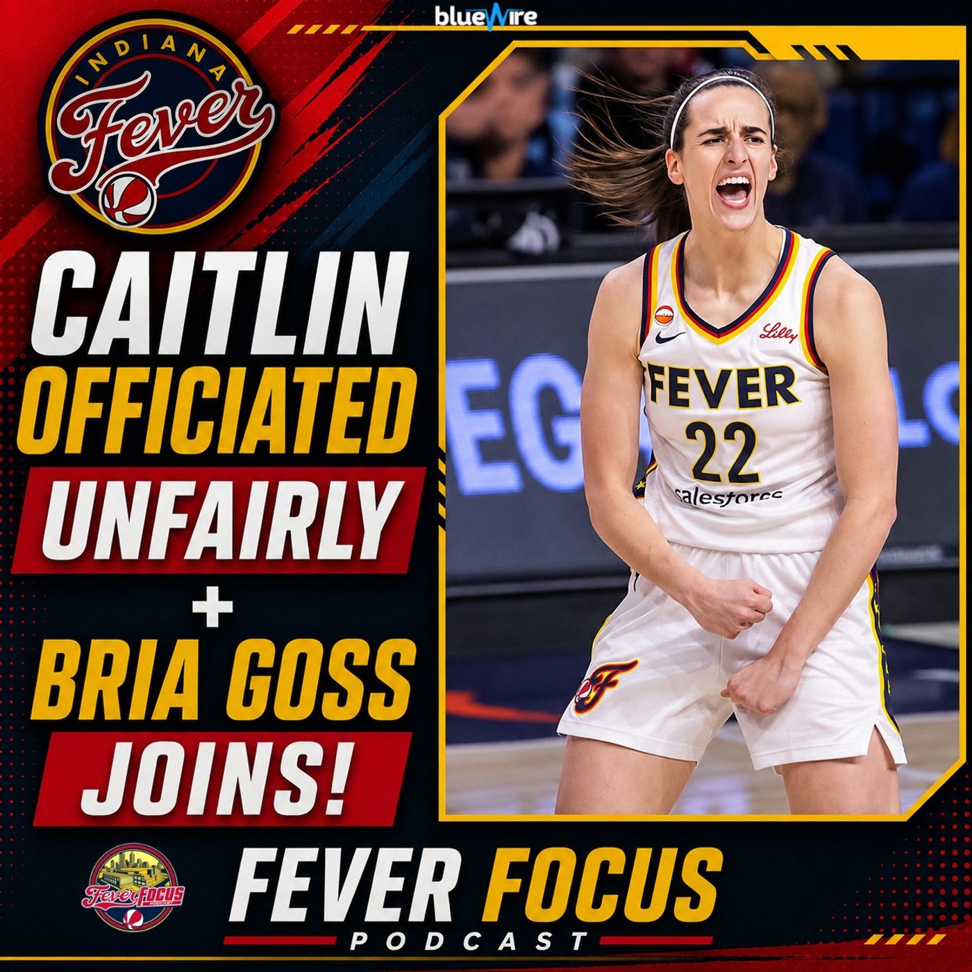 Caitlin vs The Refs? + Fever Radio Analyst, Bria Goss, Joins the Show episode artwork