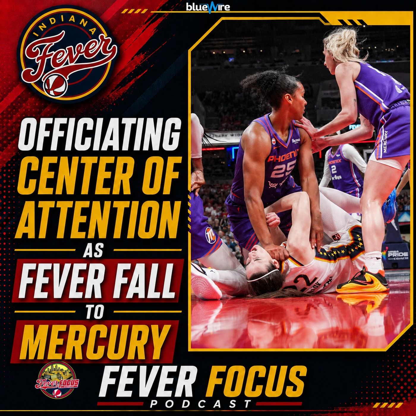 Officiating Center of Attention as Fever Fall to Mercury — Setting The Pace: A Pacers Podcast cover