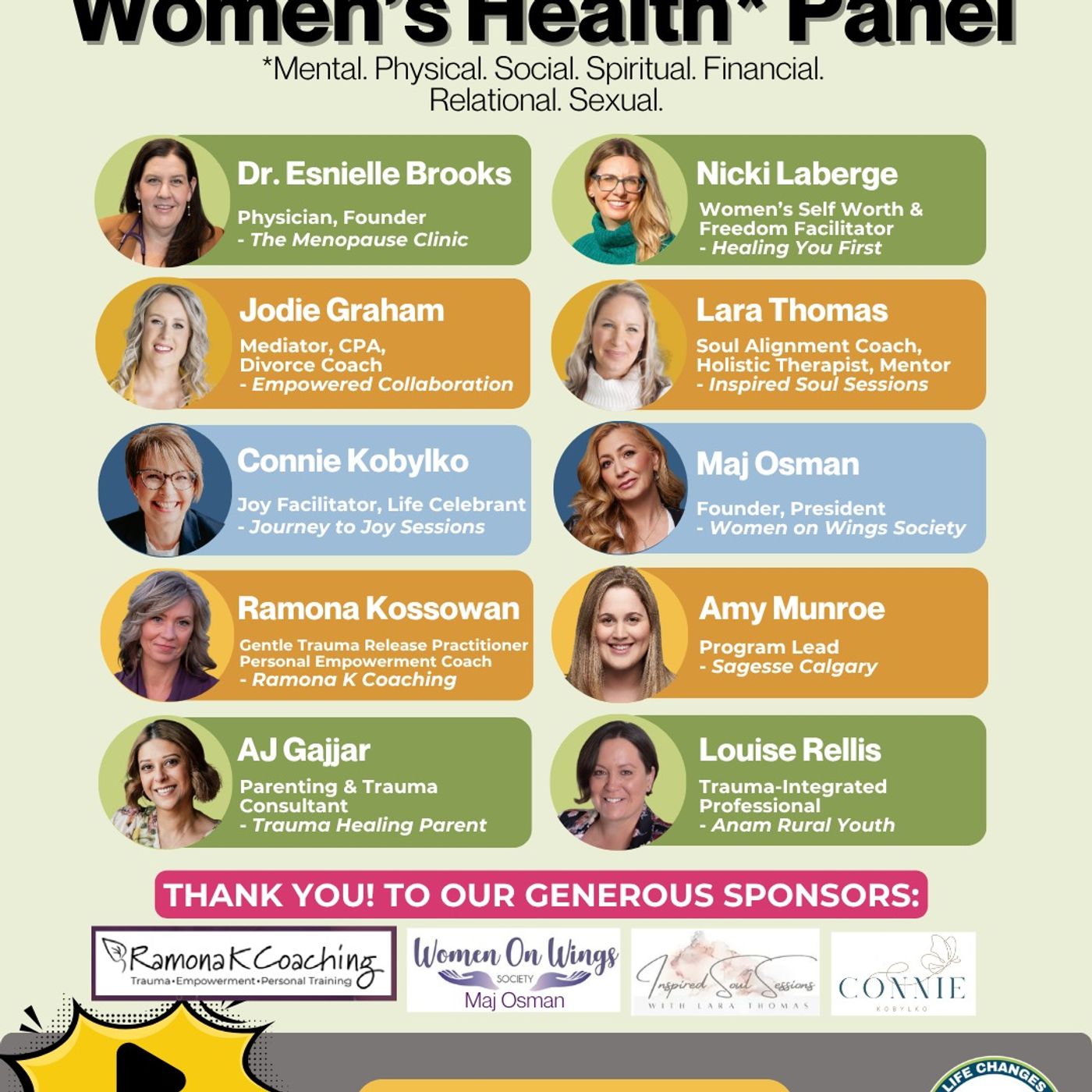 #226 Women's Health Panel Replay