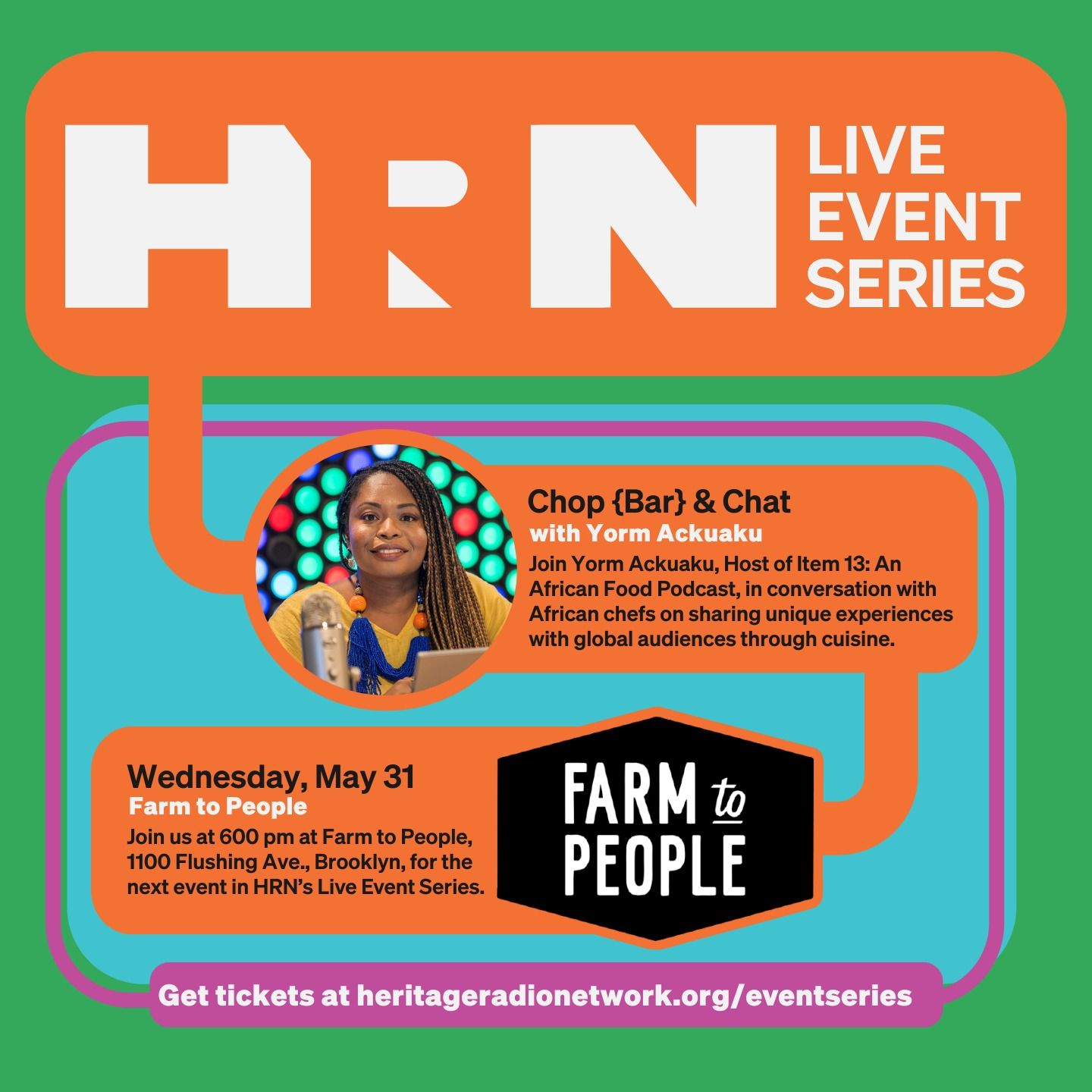 Live Event on May 31st in Brooklyn Live Event on May 31st in Brooklyn