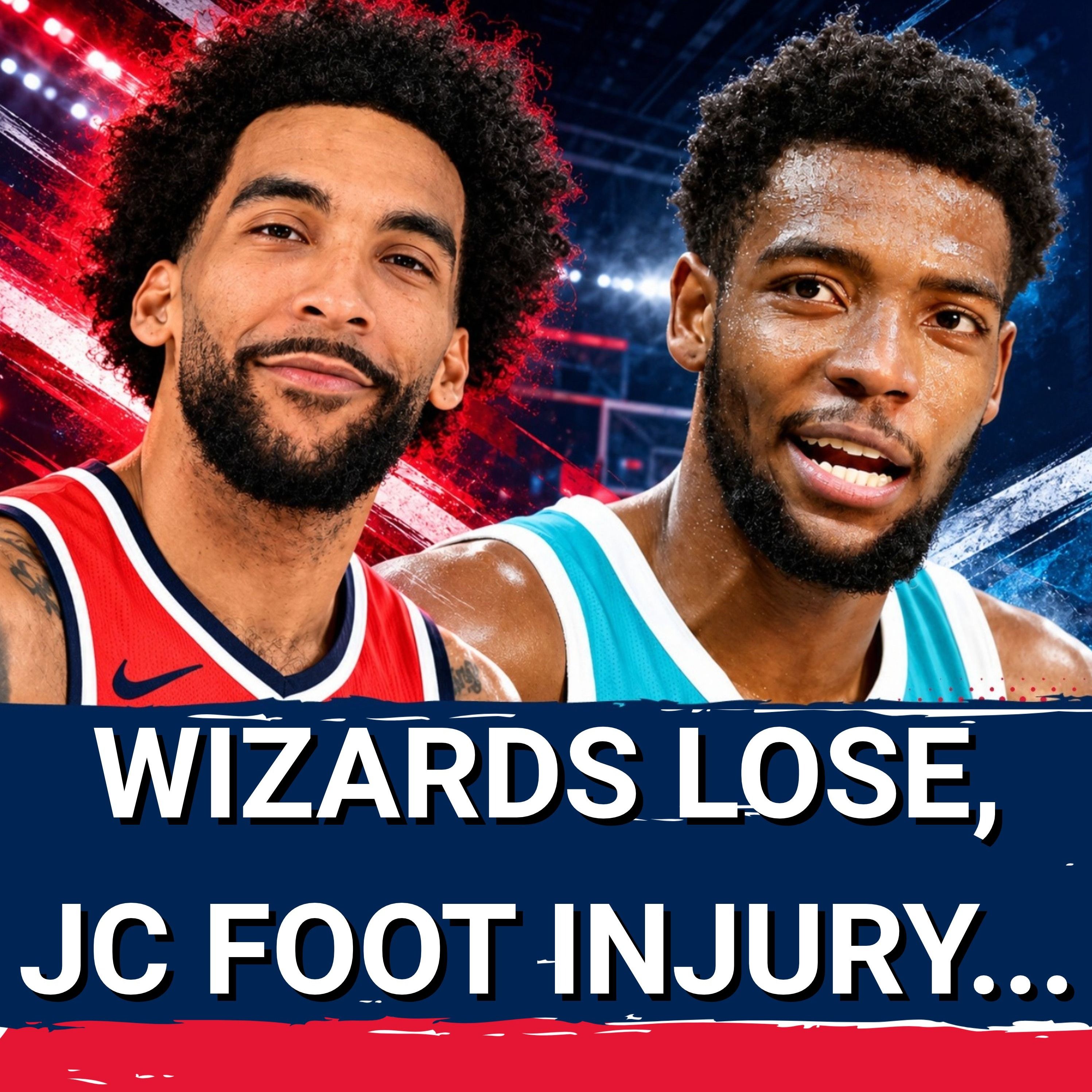 Washington Wizards Get WORKED on the Glass in Loss to Hornets | Justin Champagnie Leaves Injured