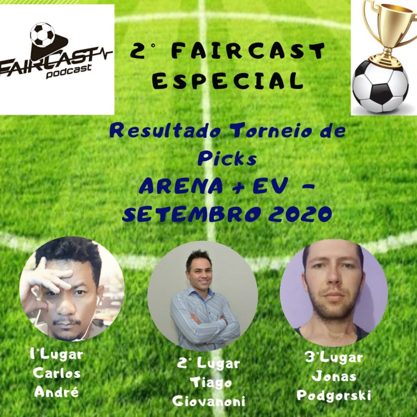 FairCast Especial Arena +EV - Os vencedores do Torneio de Picks de Setembro
