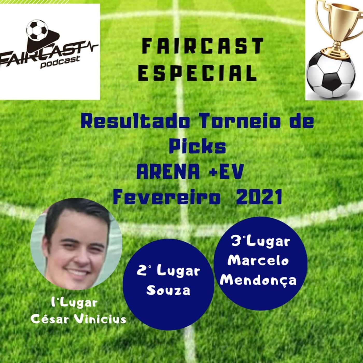 FairCast Especial Arena +EV - Os vencedores do Torneio de Picks de Fevereiro-21 episode artwork