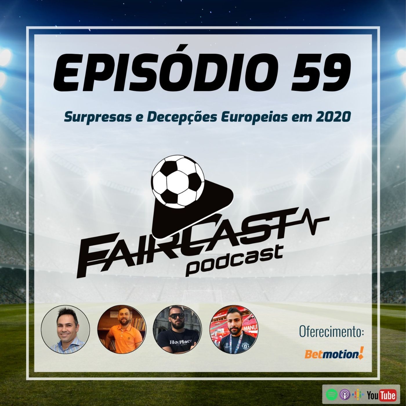 59º FairCast - Surpresas e Decepções Europeias em 2020 episode artwork