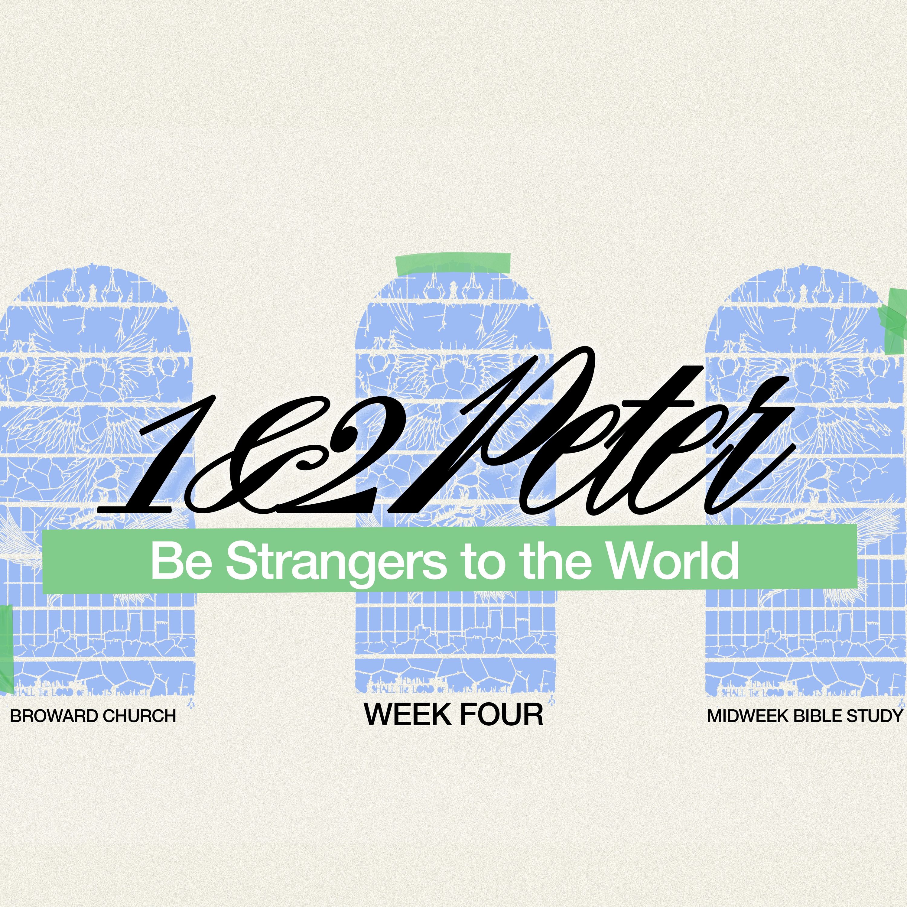 Be Strangers to the World – A Study of 1 Peter 4