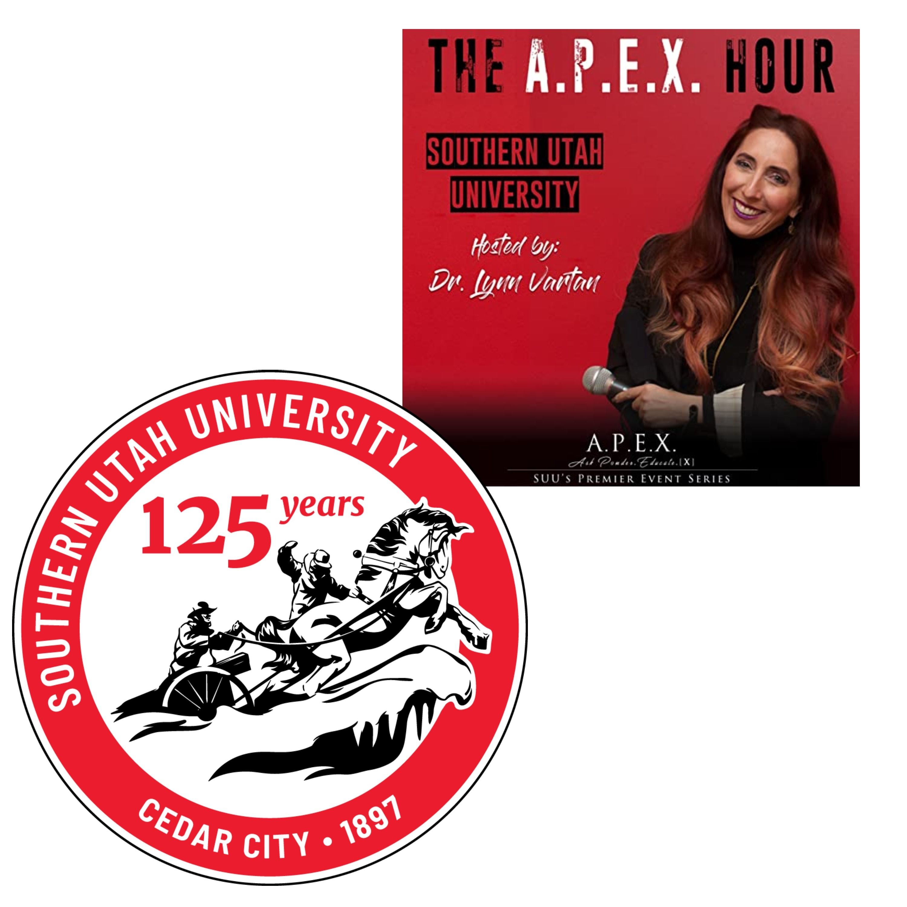 4/14/22: SUU celebrates 125 years with Tiger Funk and Ross Murdock episode artwork