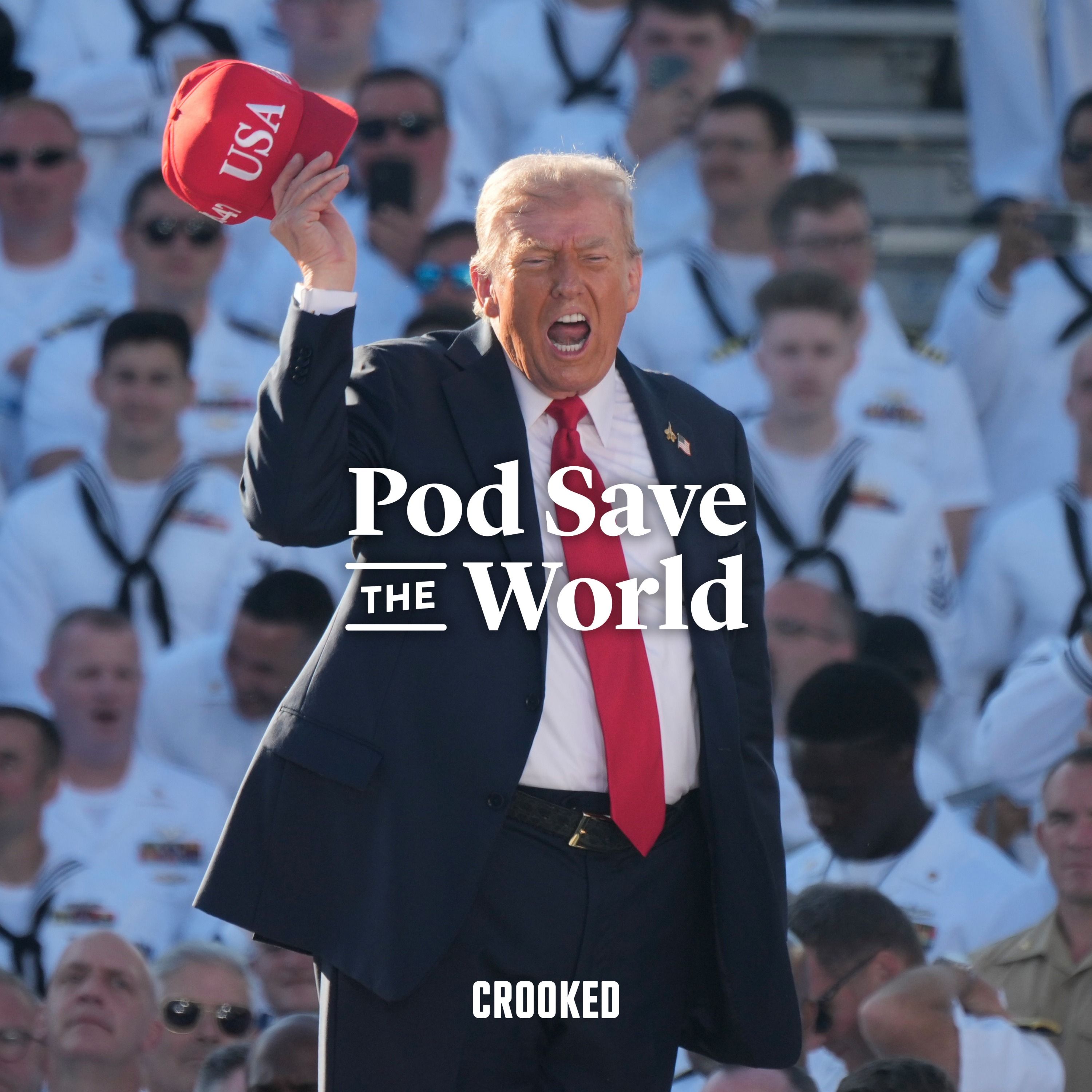 Episode art: Trump Barrels Towards War with Venezuela