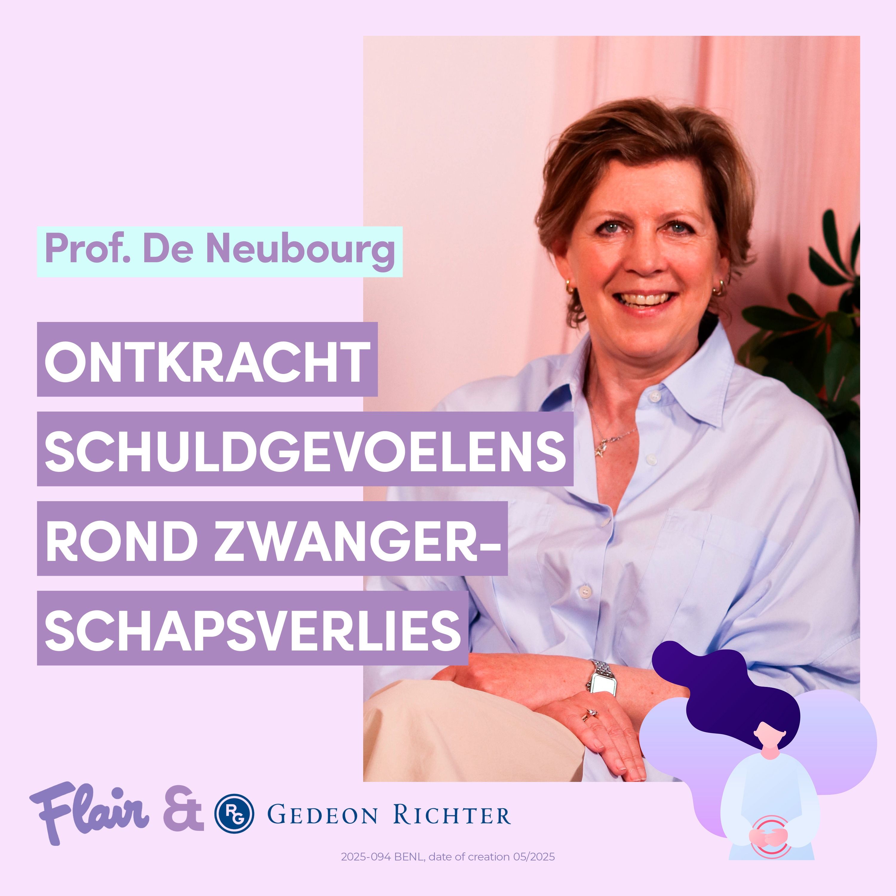 Prof. De Neubourg ontkracht schuldgevoelens rond zwangerschapsverlies episode artwork