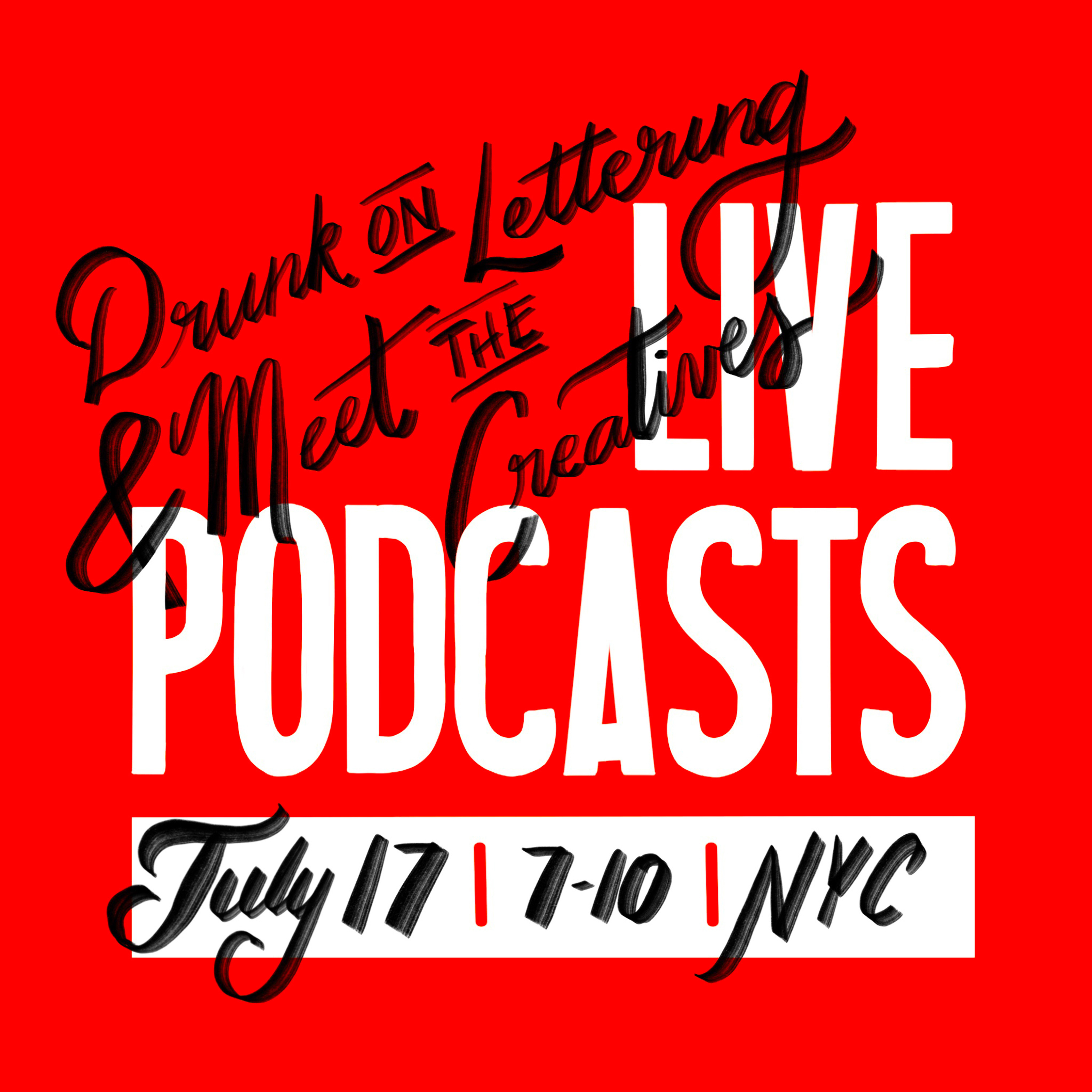 7/17 DRUNK ON LETTERING NYC LIVE EVENT GUESTS/DETAILS 💯🔥🎉🤩