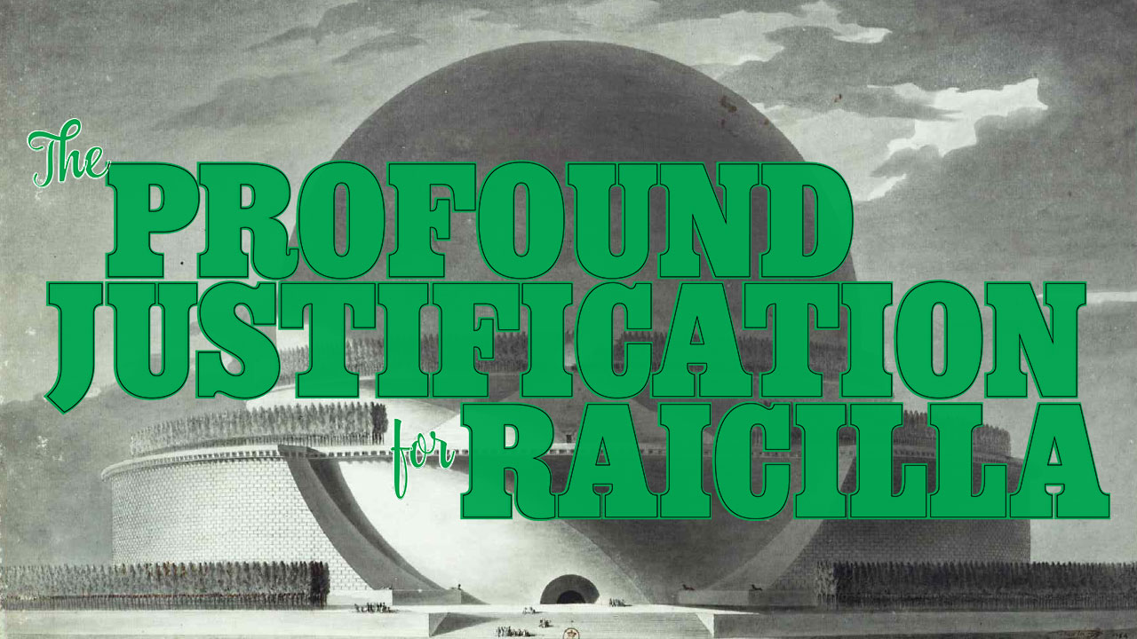 The profound justification for Raicilla