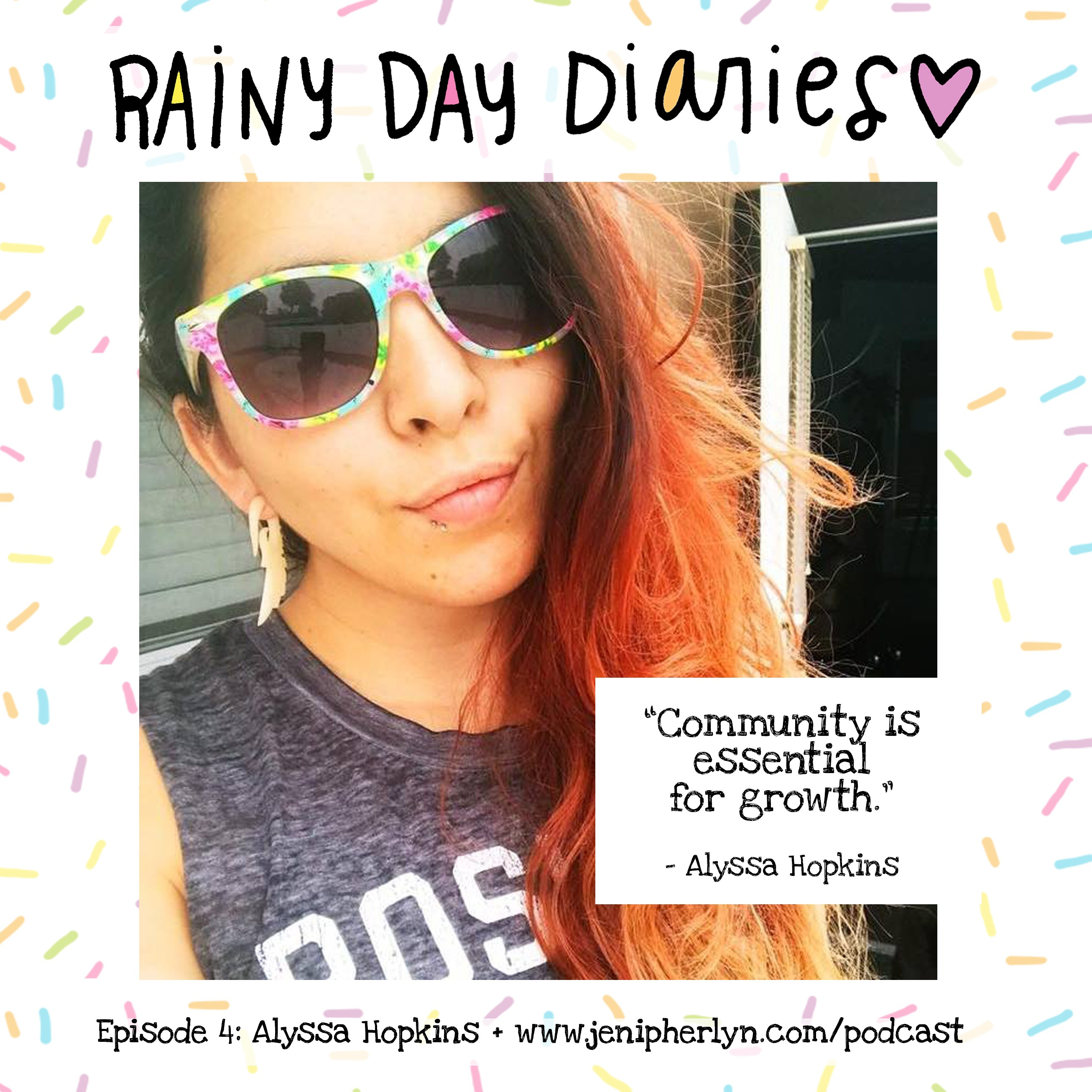 Eps. 4 - Alyssa Hopkins talks about Bullying & Community Outreach.