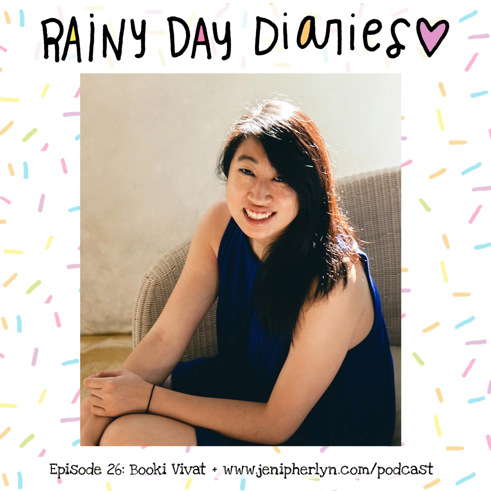 Eps. 26 - Booki Vivat: How being FRAZZLED in middle school worked to her benefit.