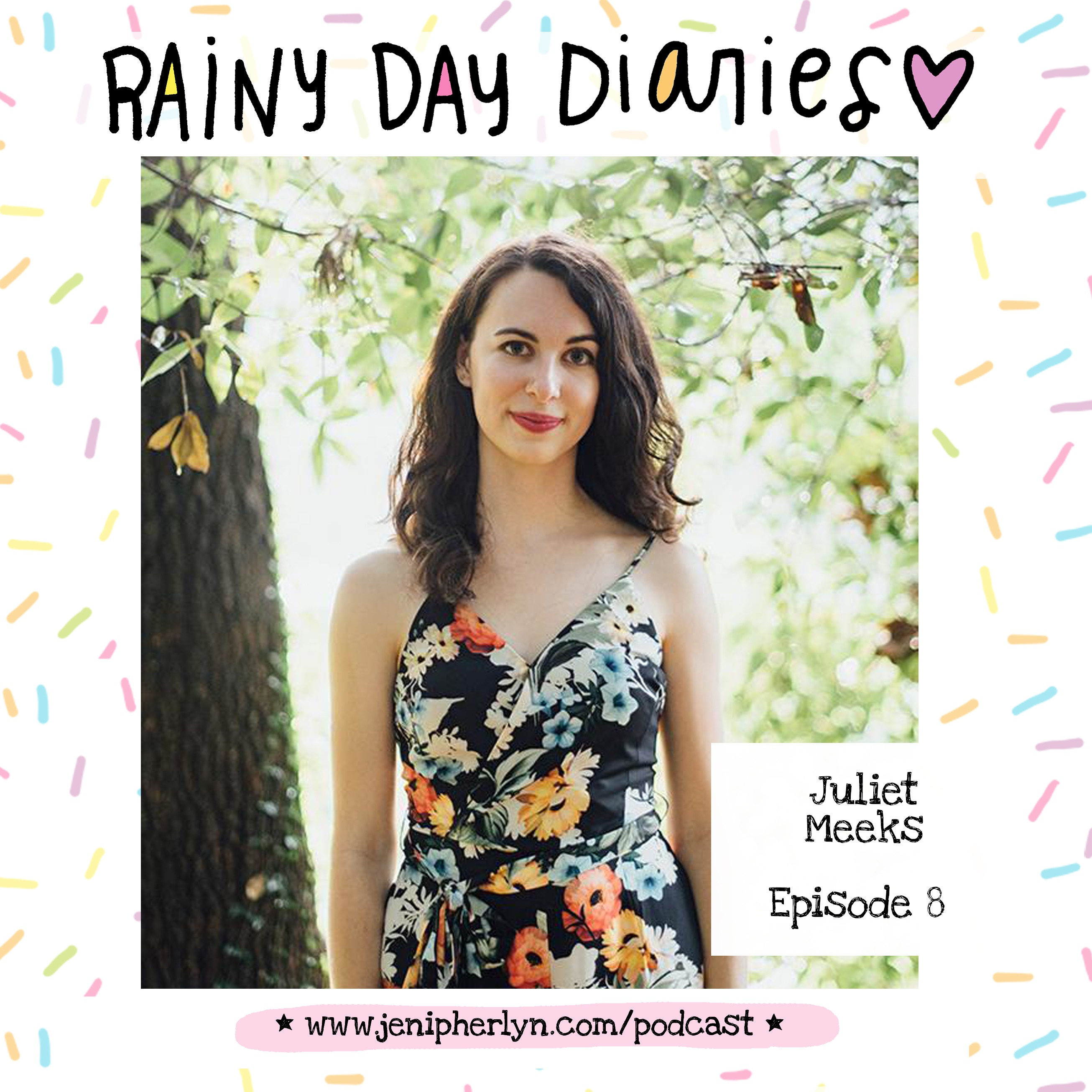 Eps. 8 - Juliet Meeks talks about how therapy has helped her in her life + and in her artwork!