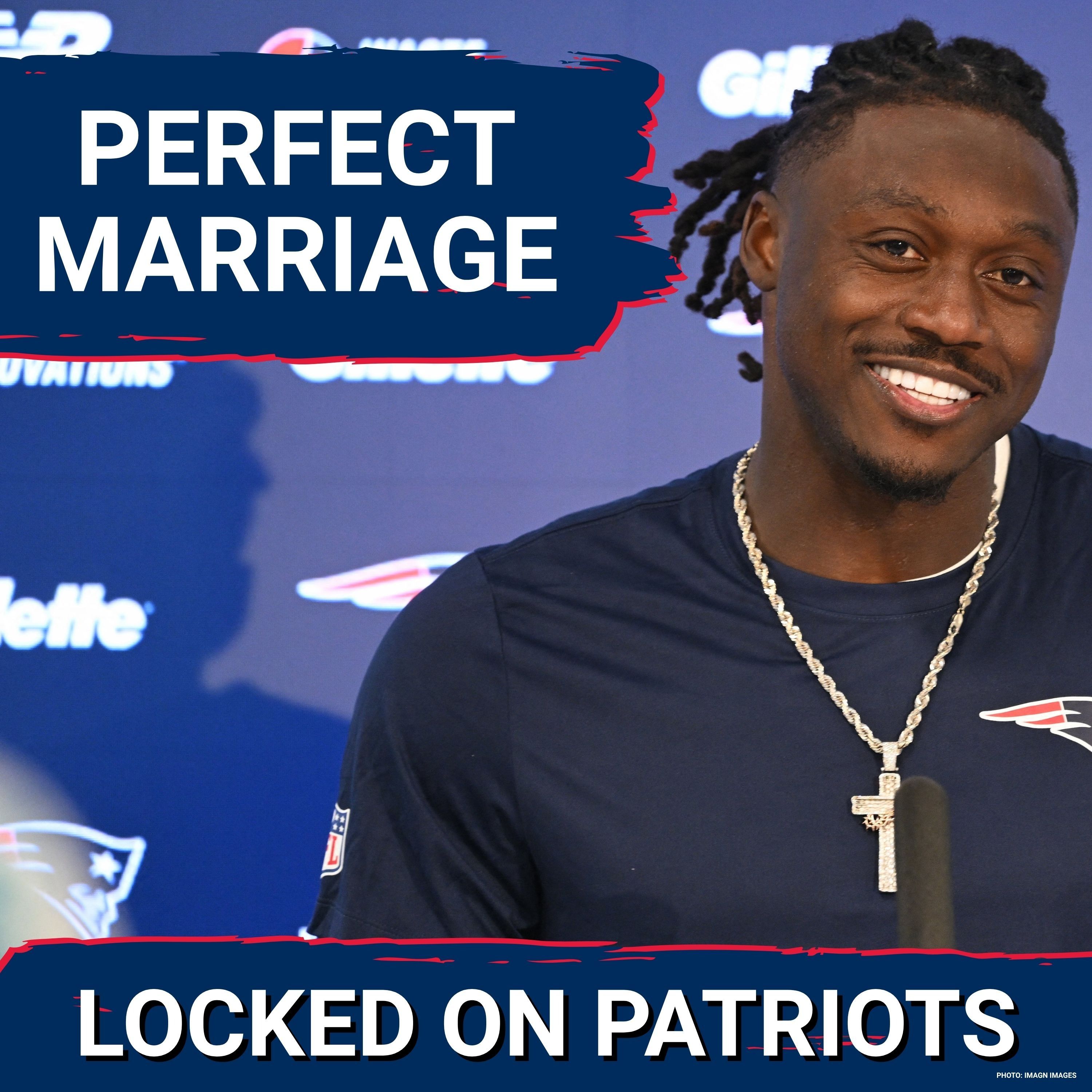 Dynamic Duo: Patriots’ A.J. Brown-Drake Maye Form Perfect Football Union