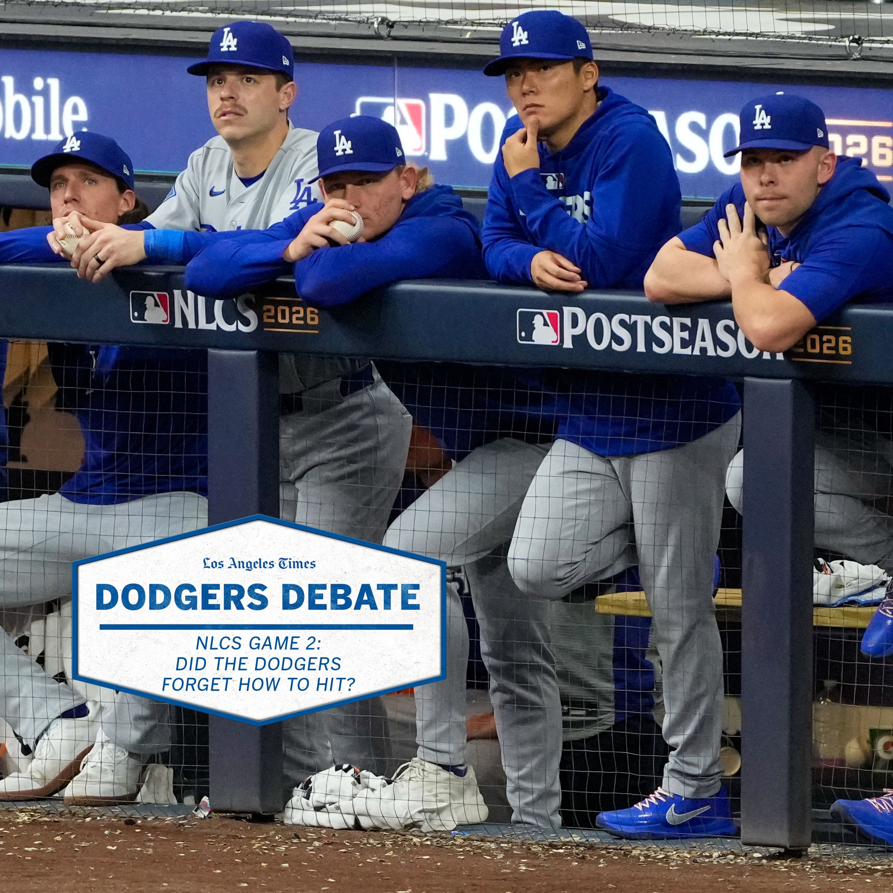 Dodgers Debate NLCS Game 2: Did the Dodgers forget how to hit?