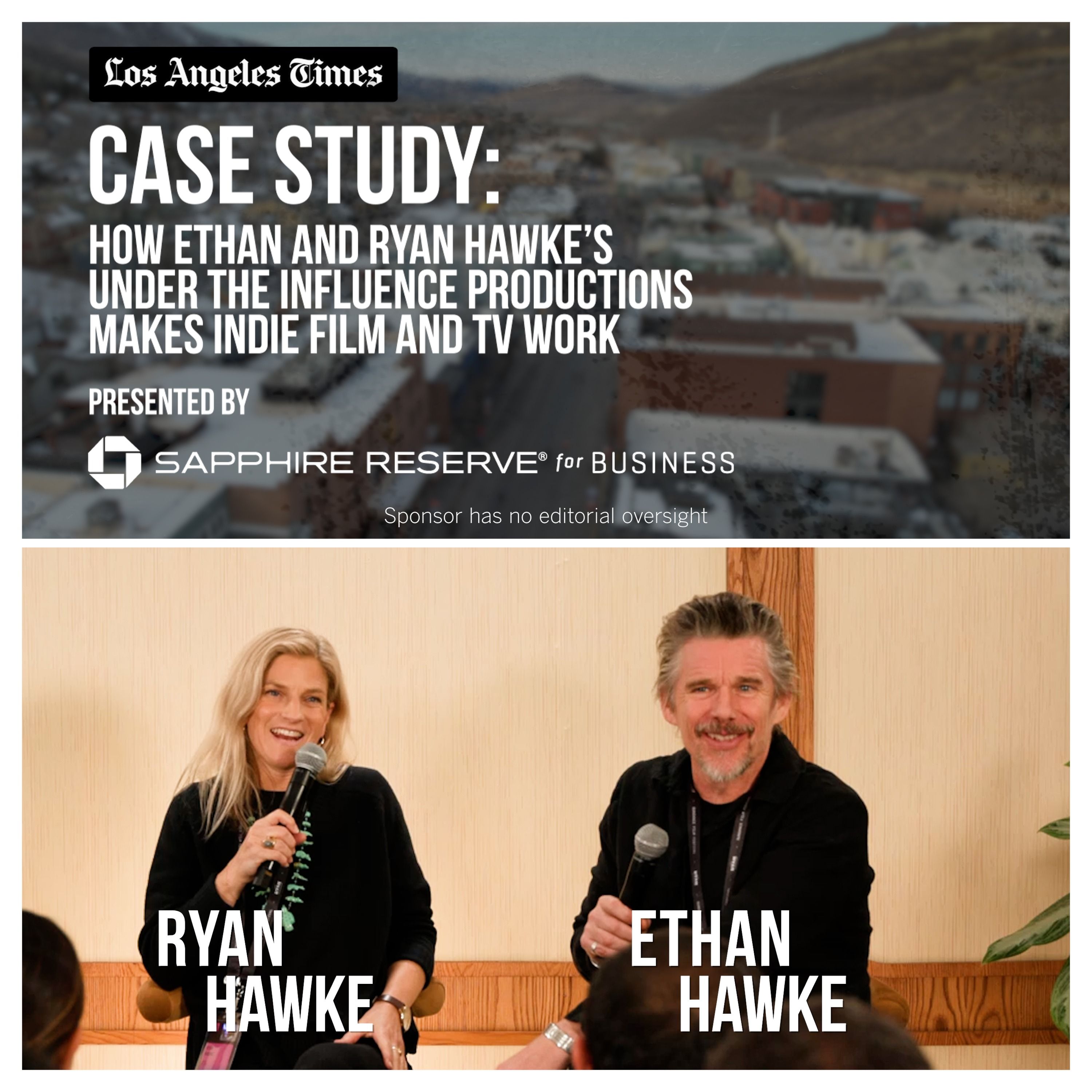 Case Study: How Ethan & Ryan Hawke's Under the Influence Productions Make Film & TV Work