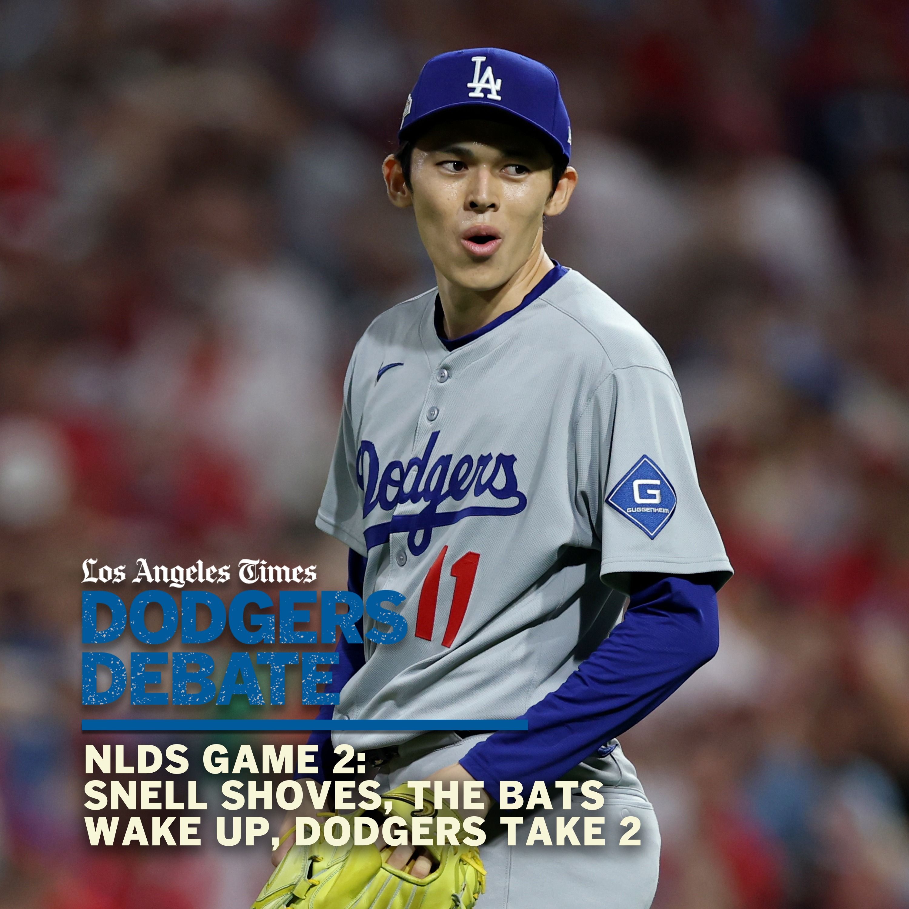Dodgers take NLDS Game 2 and are on the verge of the NLCS | Dodgers Debate