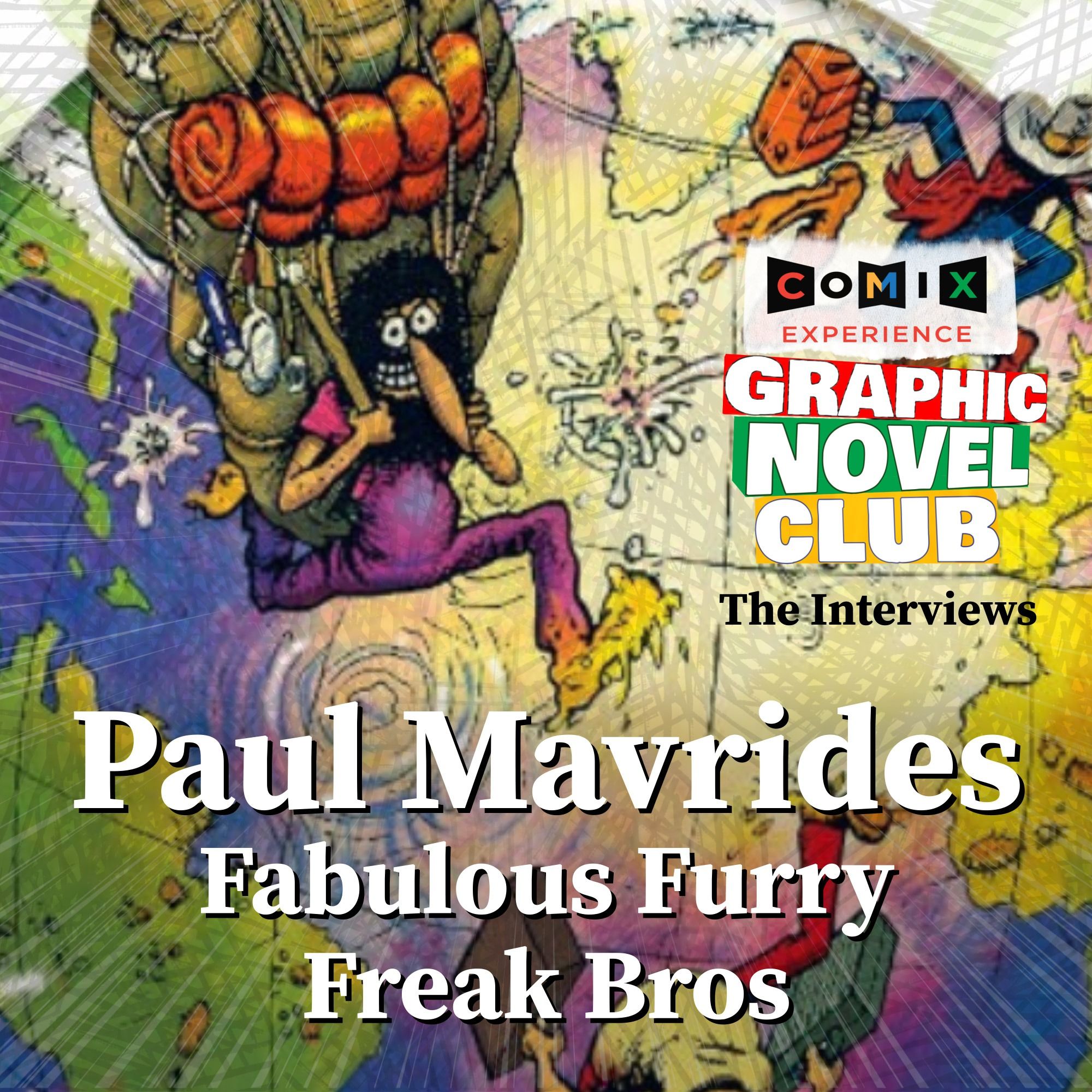 PAUL MAVRIDES for THE FABULOUS FURRY FREAK BROS episode artwork