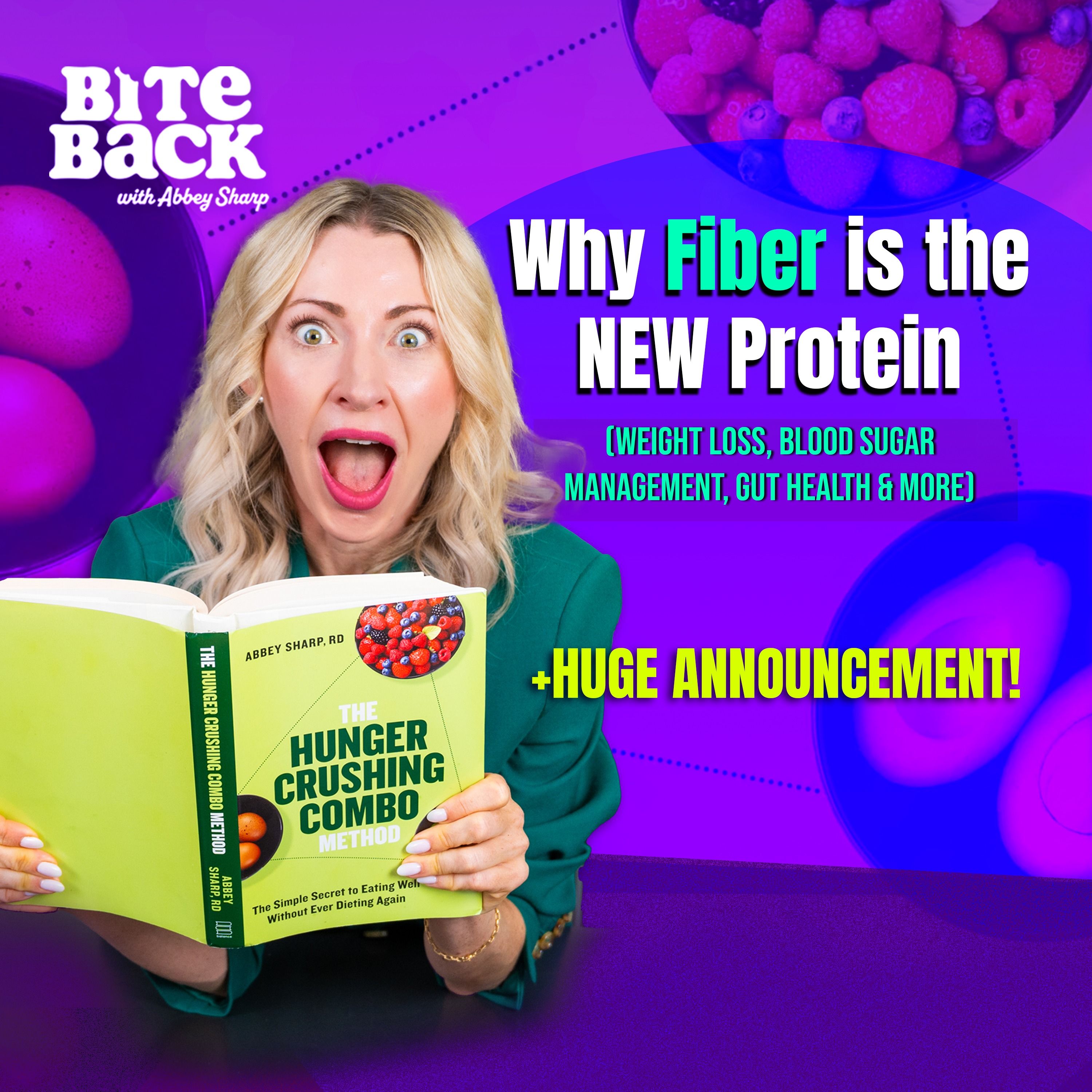 Why Fiber is the NEW Protein (Weight Loss, Blood Sugar Management, Gut Health & More) - PLUS MASSIVE ANNOUNCEMENT!!!