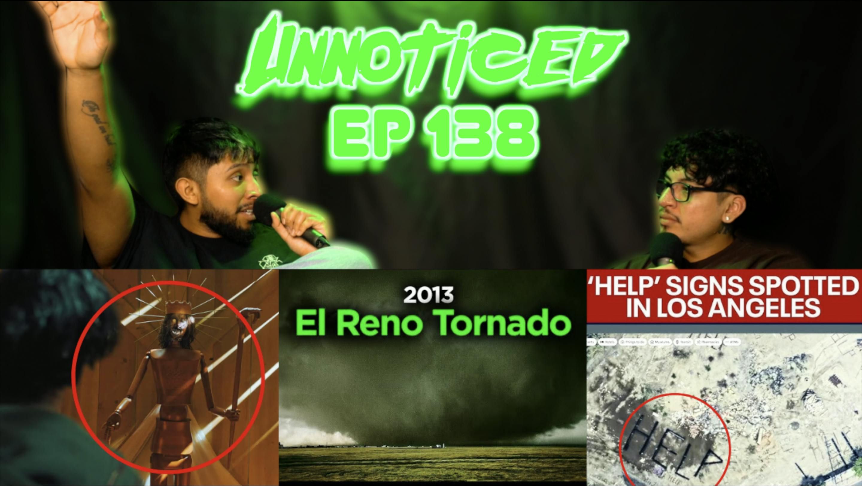 Creepy LA Signs, Darkest Mexican TV Show, Scariest Tornado Videos & Hereditary Conspiracies