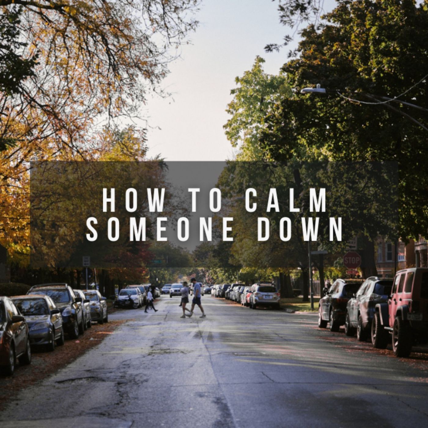 How to Calm Someone Down