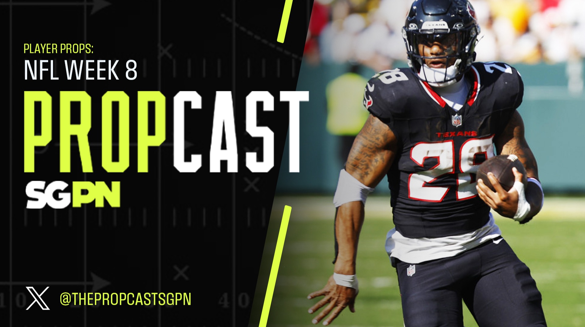 NFL Week 8 Player Props + TD Scorers (Ep. 325)