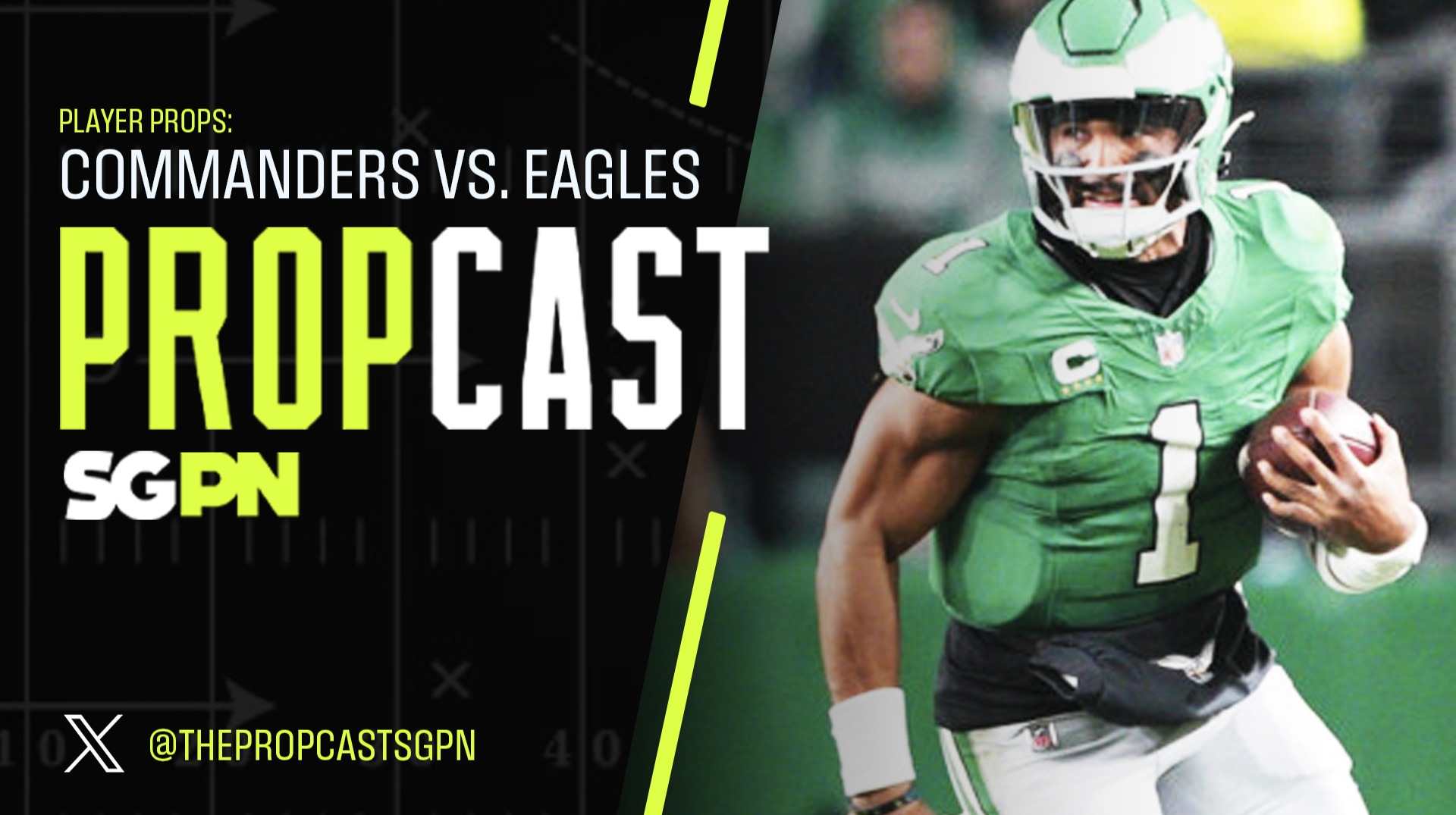 NFL Week 11 TNF Player Props: Commanders vs. Eagles (Ep. 333)