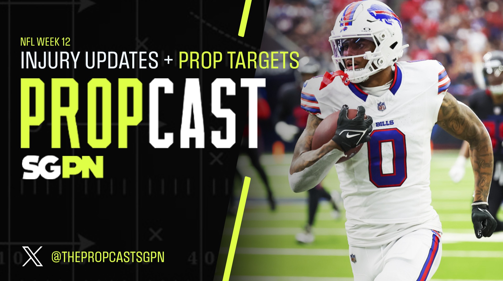 NFL Week 12 Injury News & Updates + Player Prop Targets (Ep. 335)