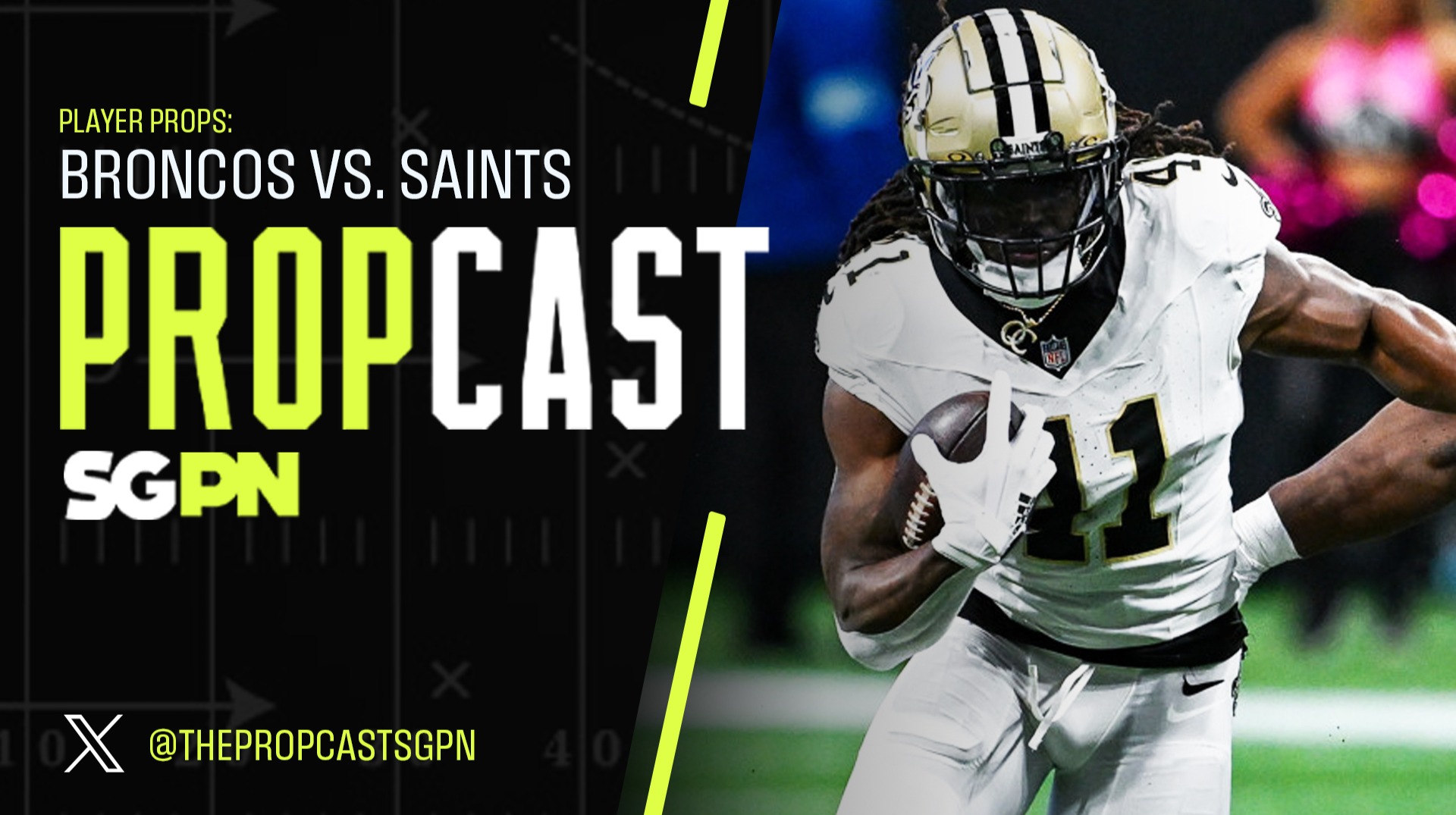 NFL Week 7 Thursday Night Football Player Props: Broncos vs. Saints (Ep. 320)