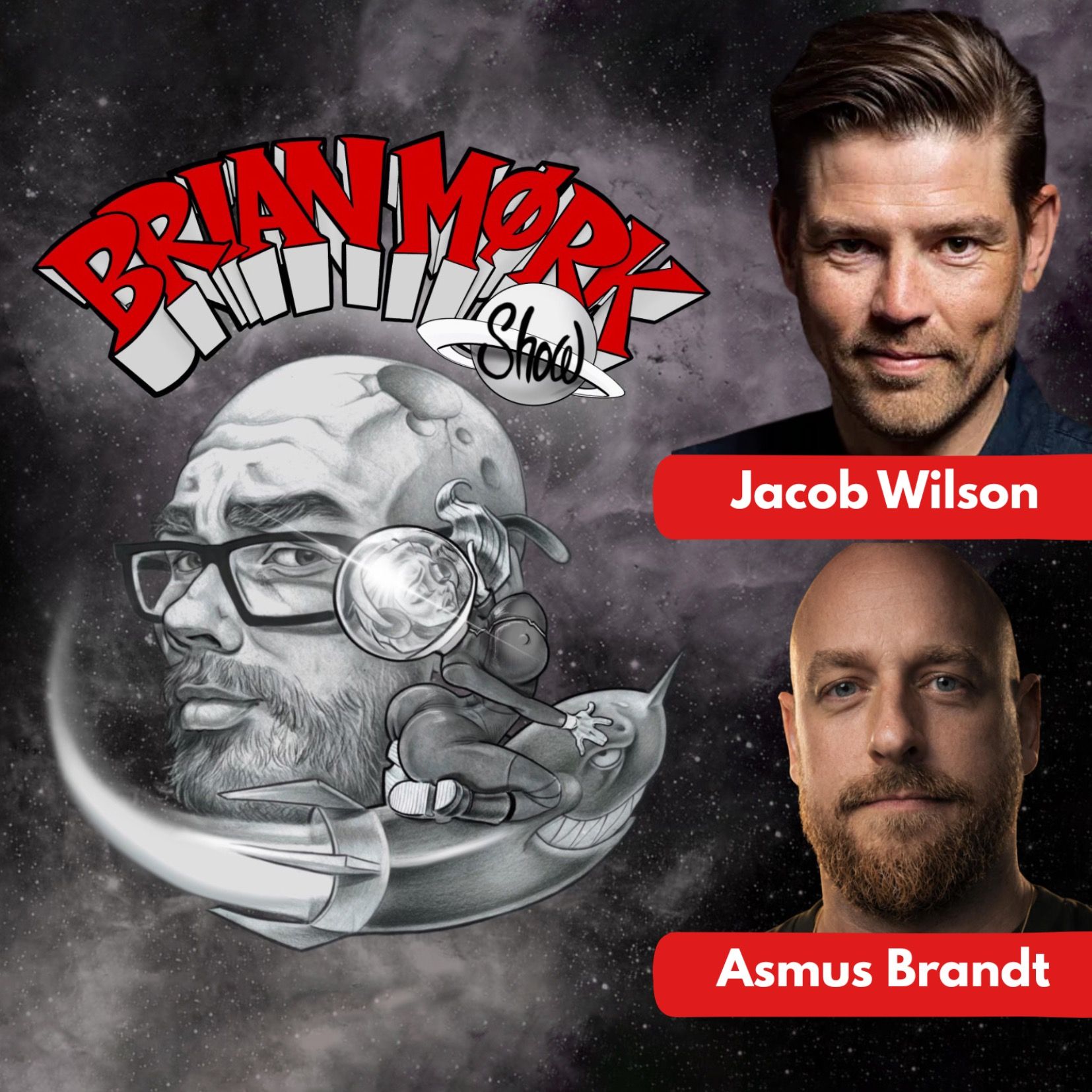 Brian Mørk Show #664: Sommerferie special m. Jacob Wilson & Asmus Brandt episode artwork