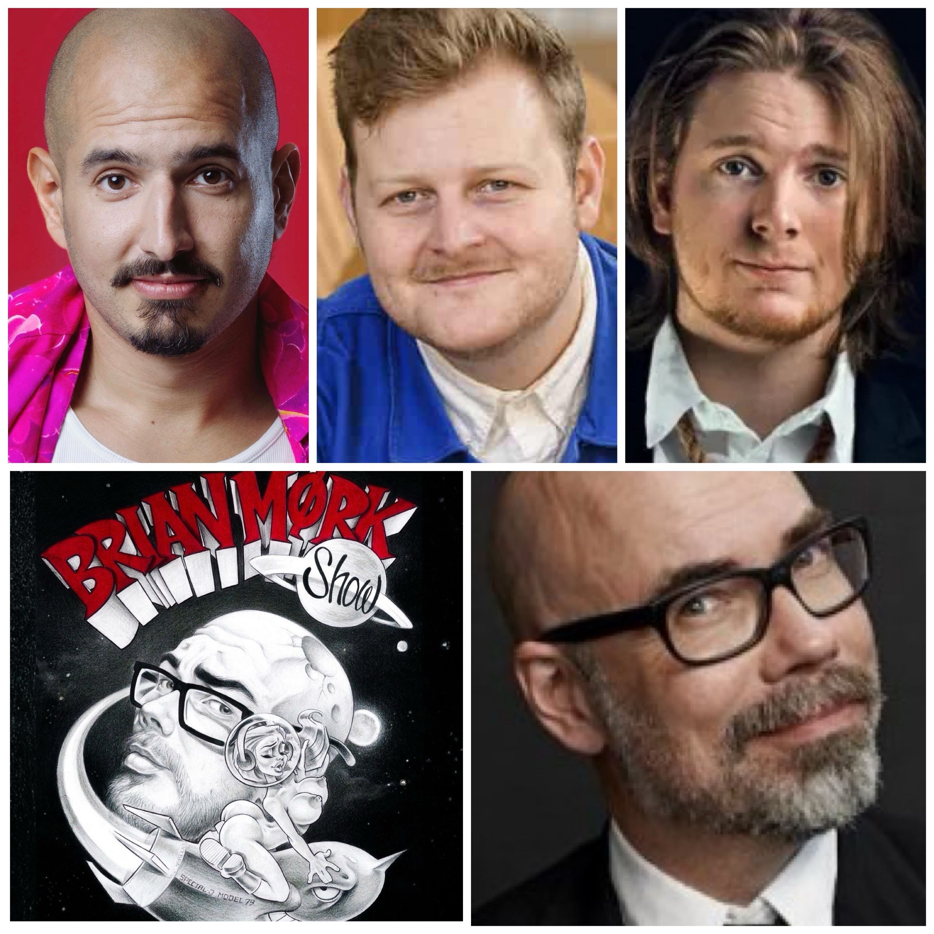 Brian Mørk Show #559: UP Festival special m. Mads Holm & Masoud Vahedi & Frederik Rosgaard