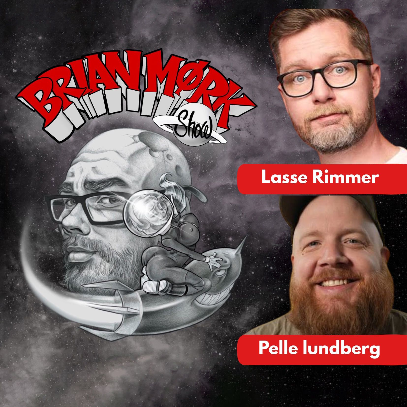 Brian Mørk Show #662: Lasse Rimmer & Pelle Lundberg episode artwork
