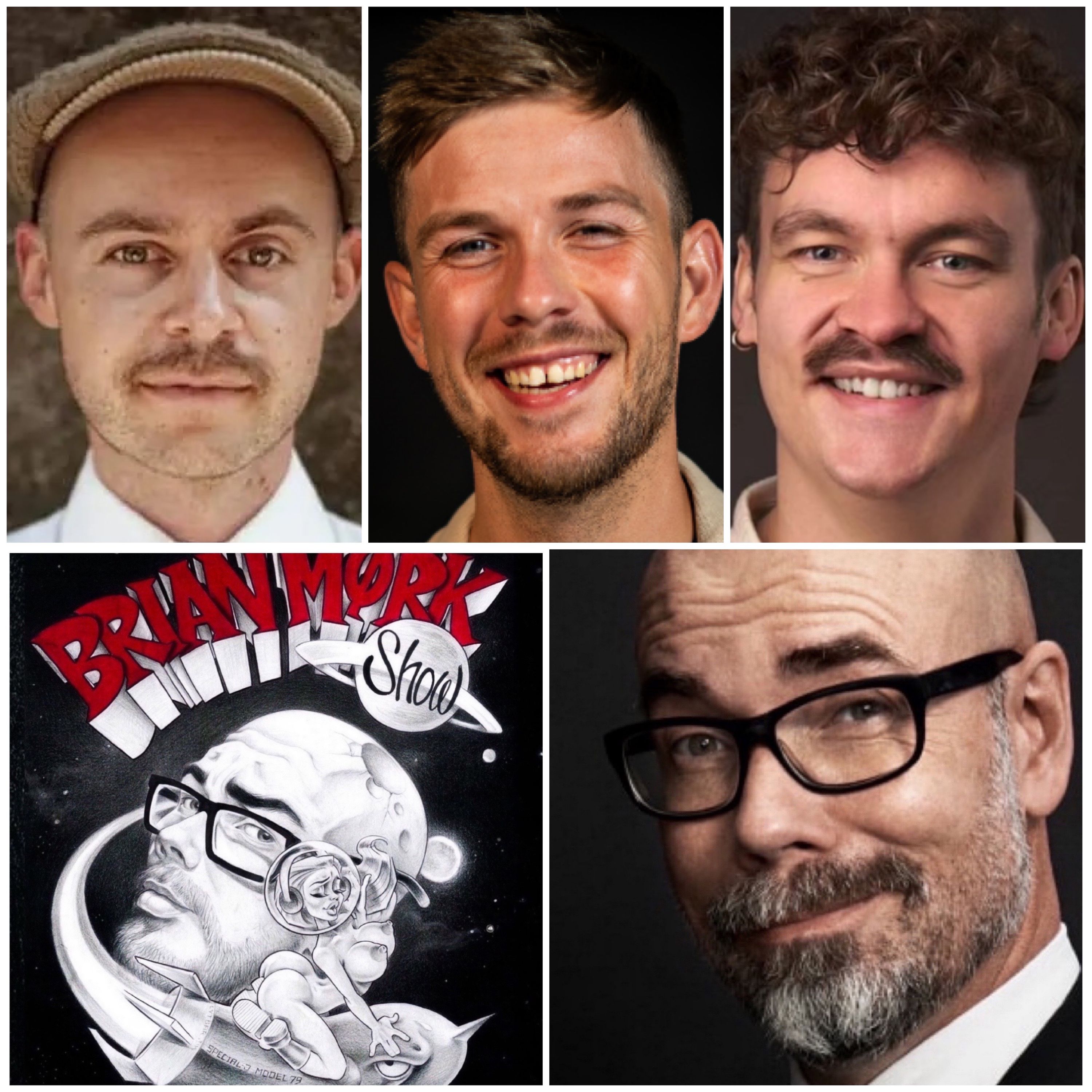Brian Mørk Show #529: Comedy Zoo LIVE m. Esben Pretzmann & Simon Væver & Oliver Stanescu episode artwork
