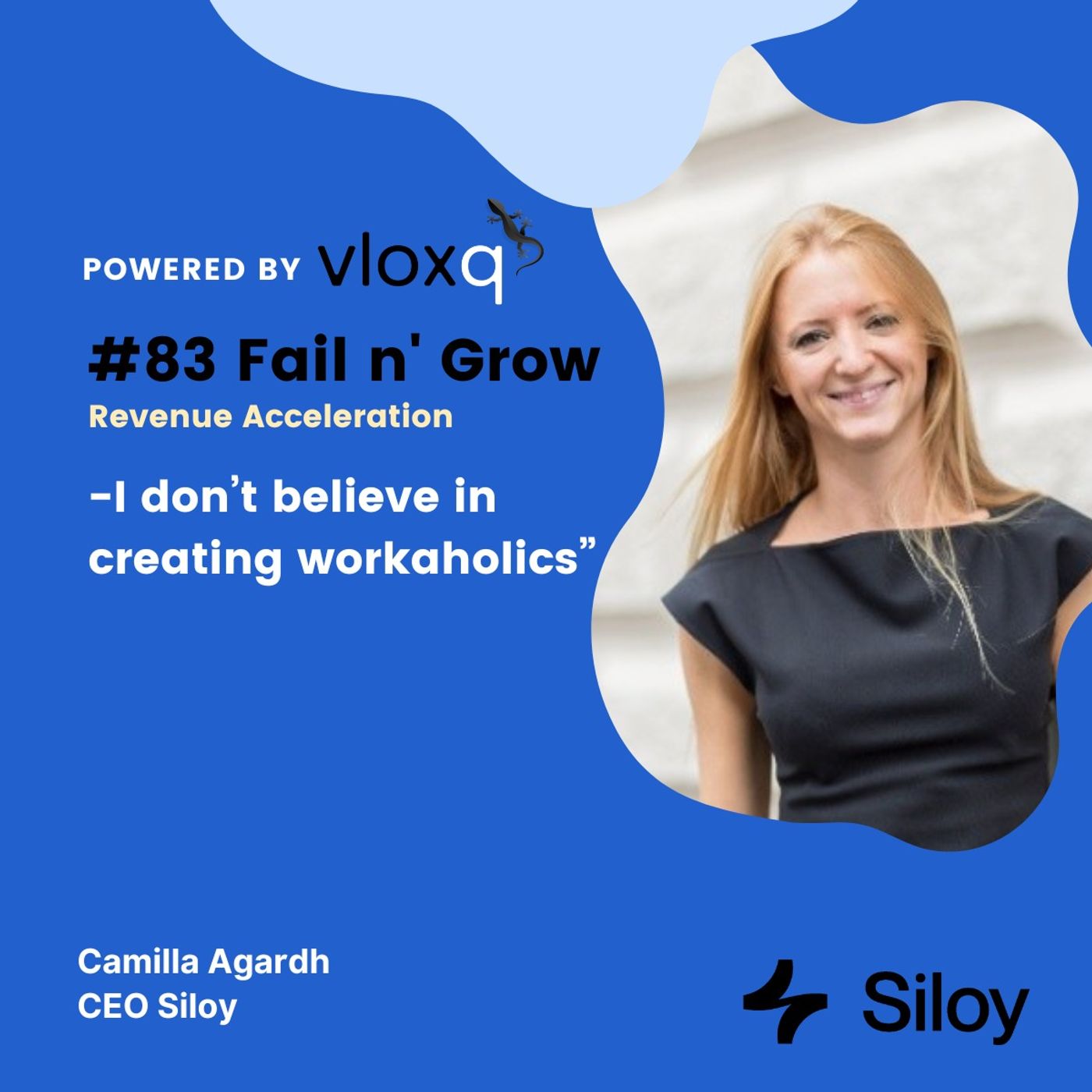 I don’t believe in creating workaholics", Camilla Agardh CEO Siloy