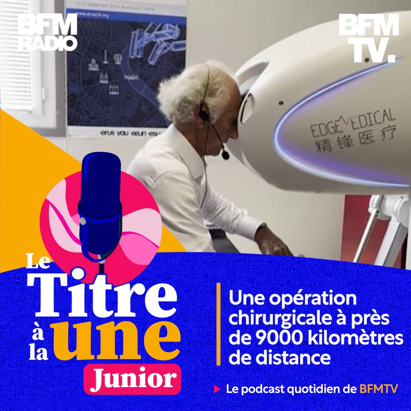 Une opération chirurgicale à près de 9000 kilomètres de distance