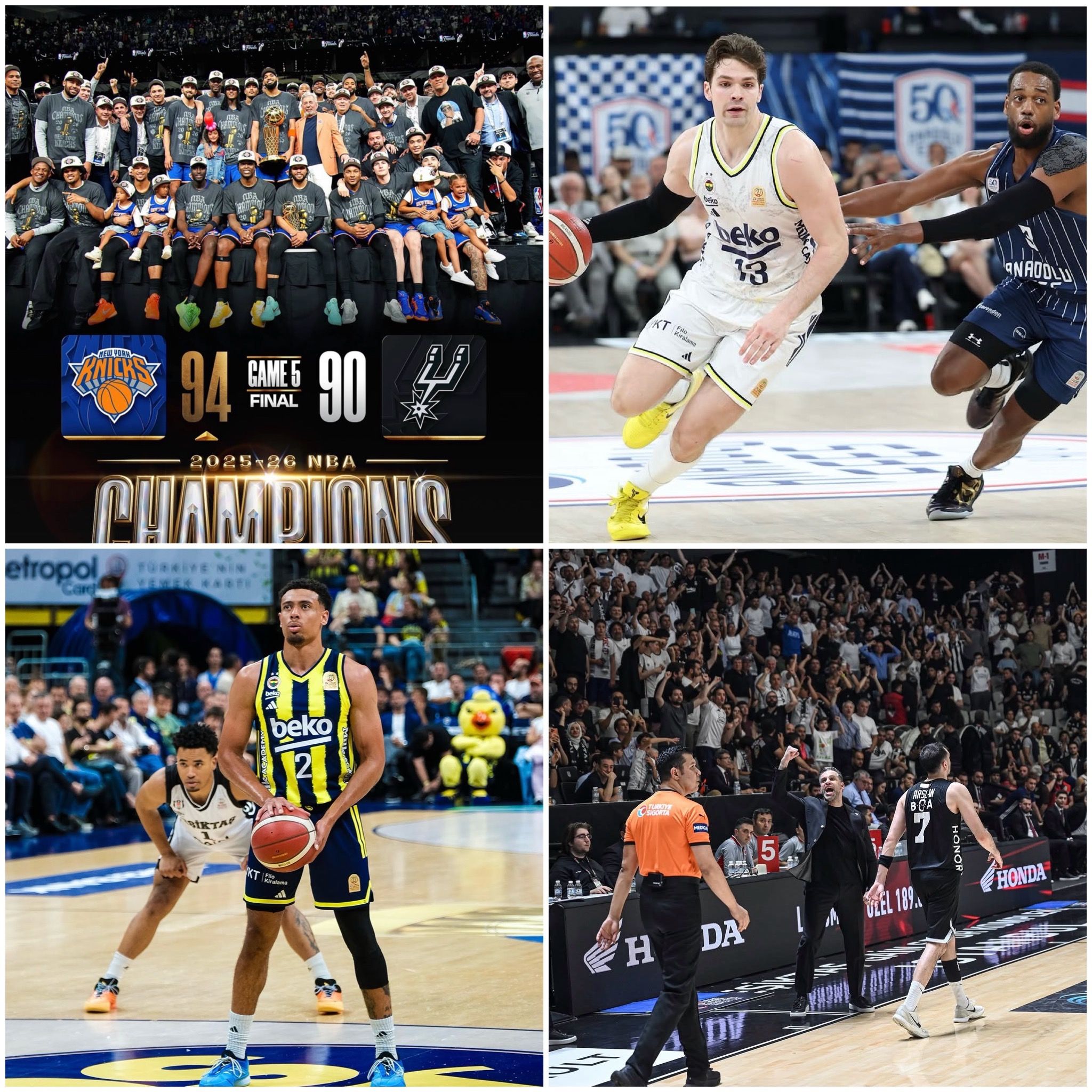 BSL Final Zamanı | NBA Şampiyon NY Knicks | Yunan Liginde Skandal | Euroleague'den Haberler episode artwork
