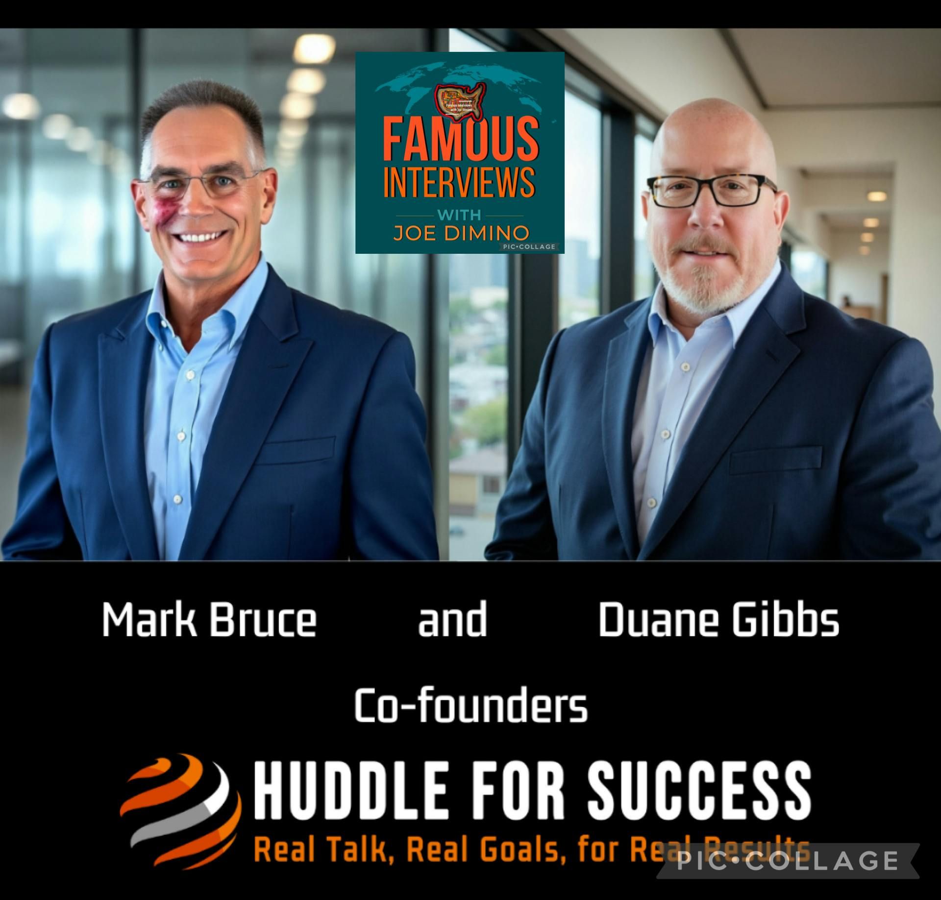 Co-Founders of HUDDLE FOR SUCCESS and Co-Authors Mark Bruce & Duane Gibbs episode artwork