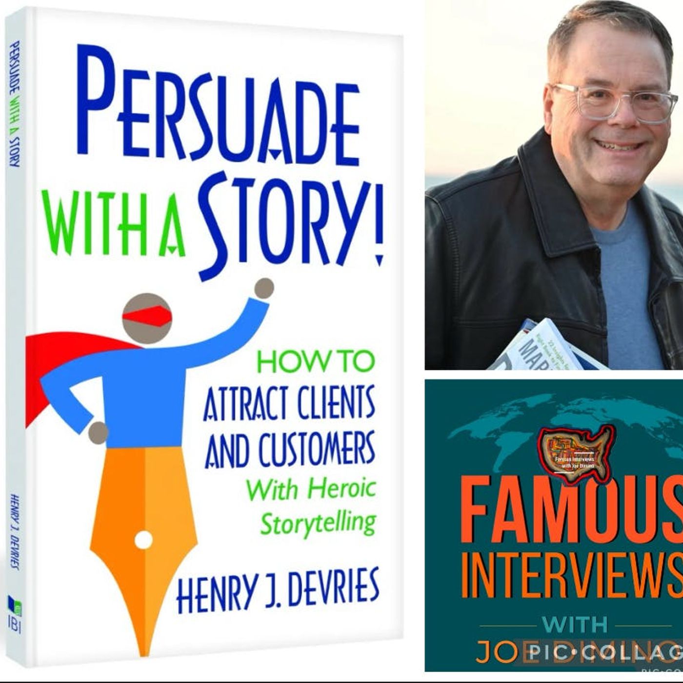Freelance Journalist, Ghostwriter, Successful Businessman & Bestselling Author Henry DeVries episode artwork