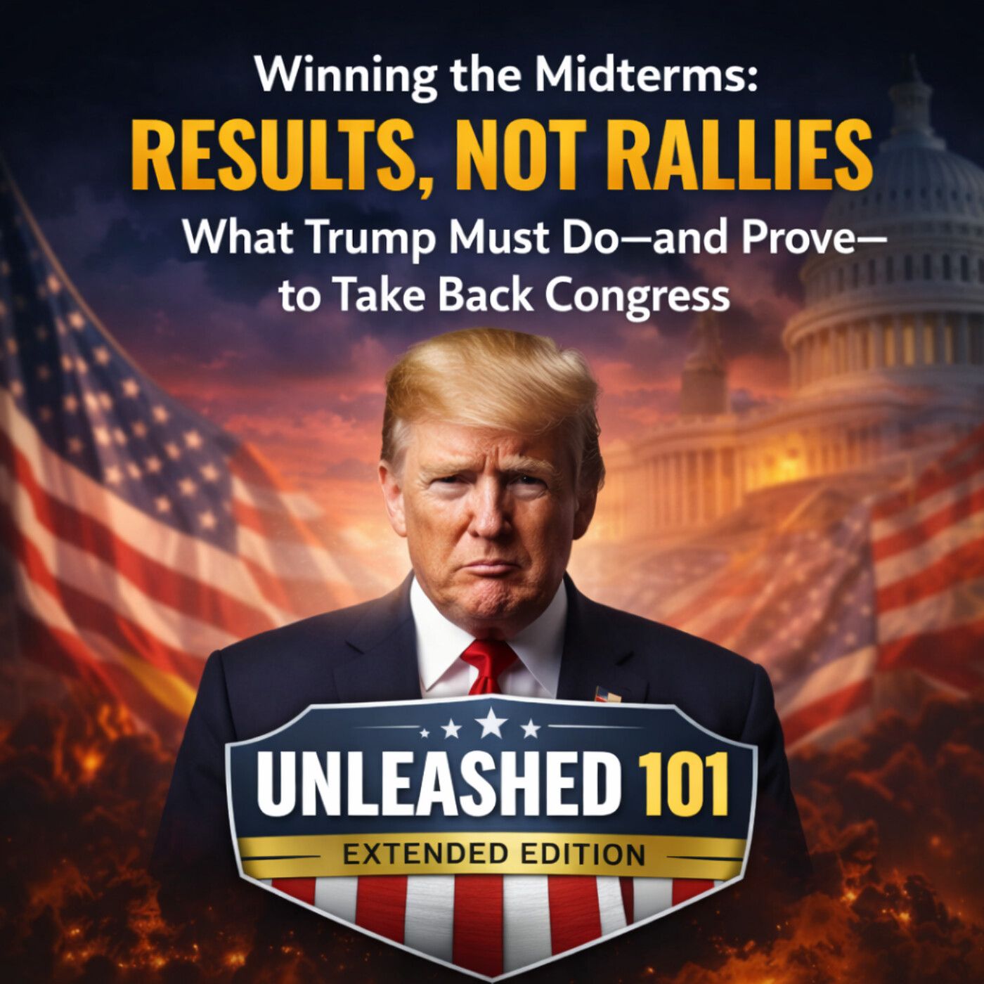 What Trump Must Do—and Prove—to Take Back Congress  UNLEASHED 101 episode artwork
