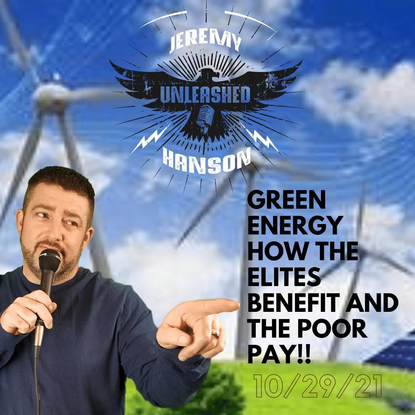 OUTRAGEOUS 1.75 trillion for green energy subsidizing the rich on the backs of the poor!!  GLOBALISM episode artwork