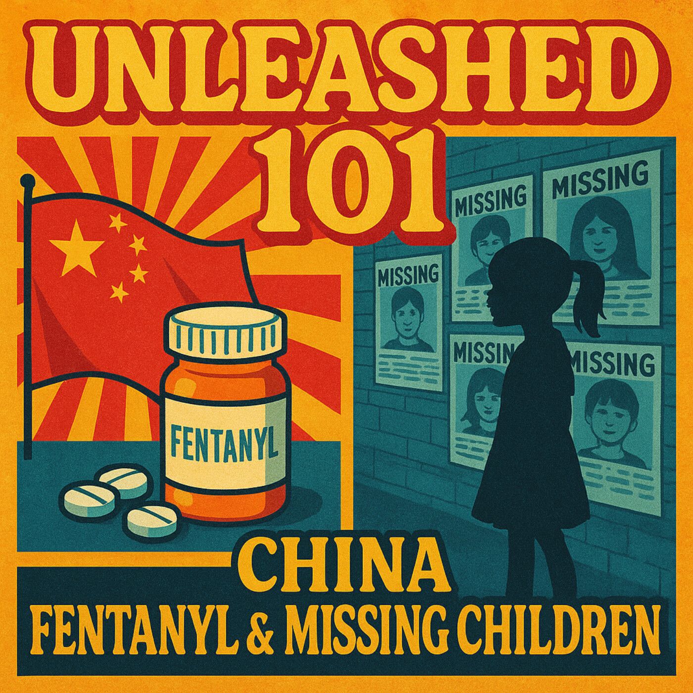Unleashed 101: China’s 21st Century War, the Fentanyl Crisis, and America’s Missing Children episode artwork